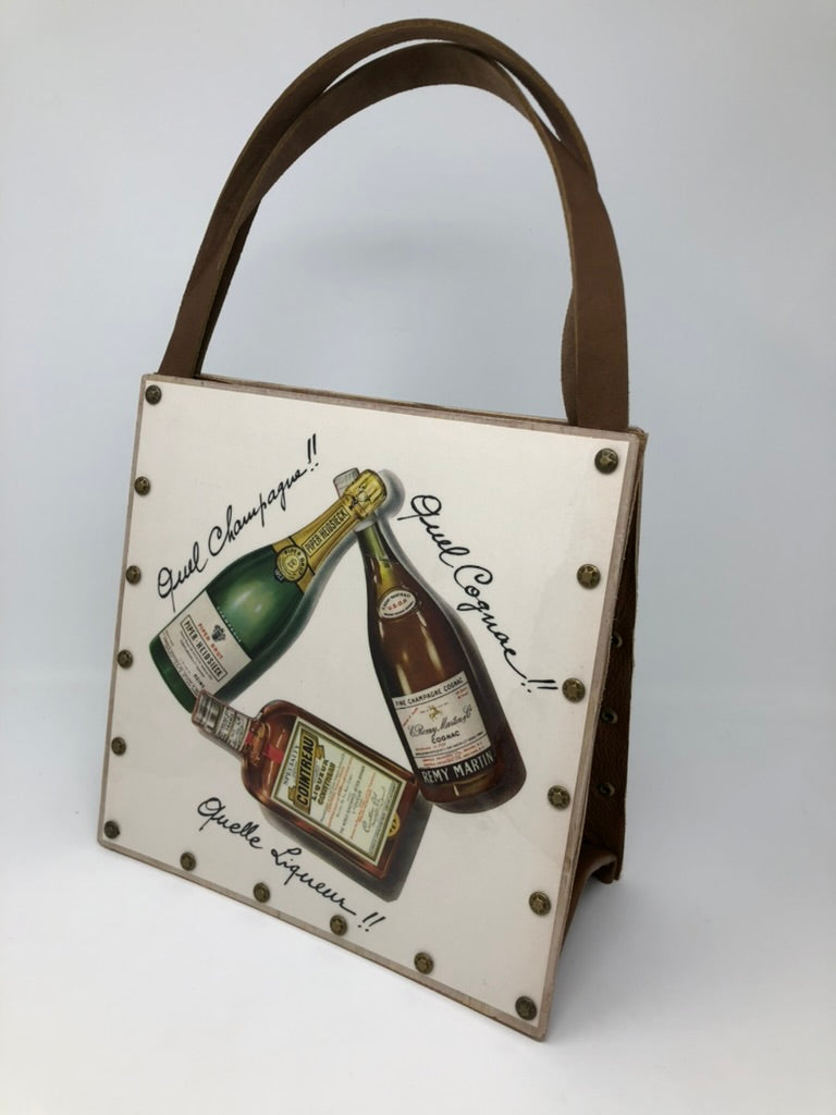 Vintage Graphics Tote Bag - Vogue February 1959 Wine Barrels