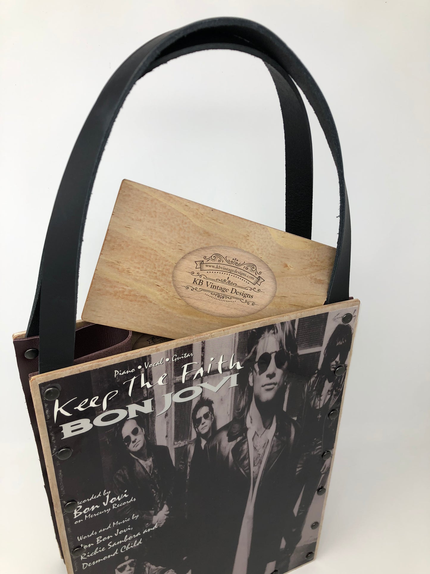 Custom KB Vintage Designs Purse - Bon Jovi