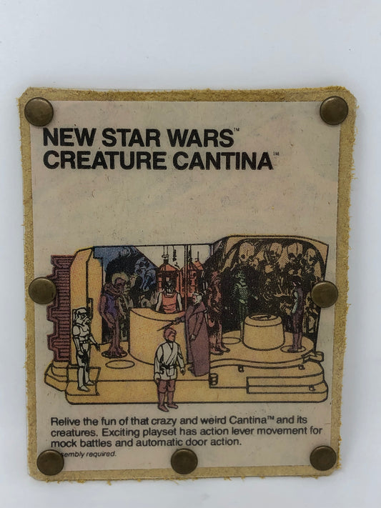 Vintage Comic Book Card Wallet -  Disney themed Star Wars Creature Cantina