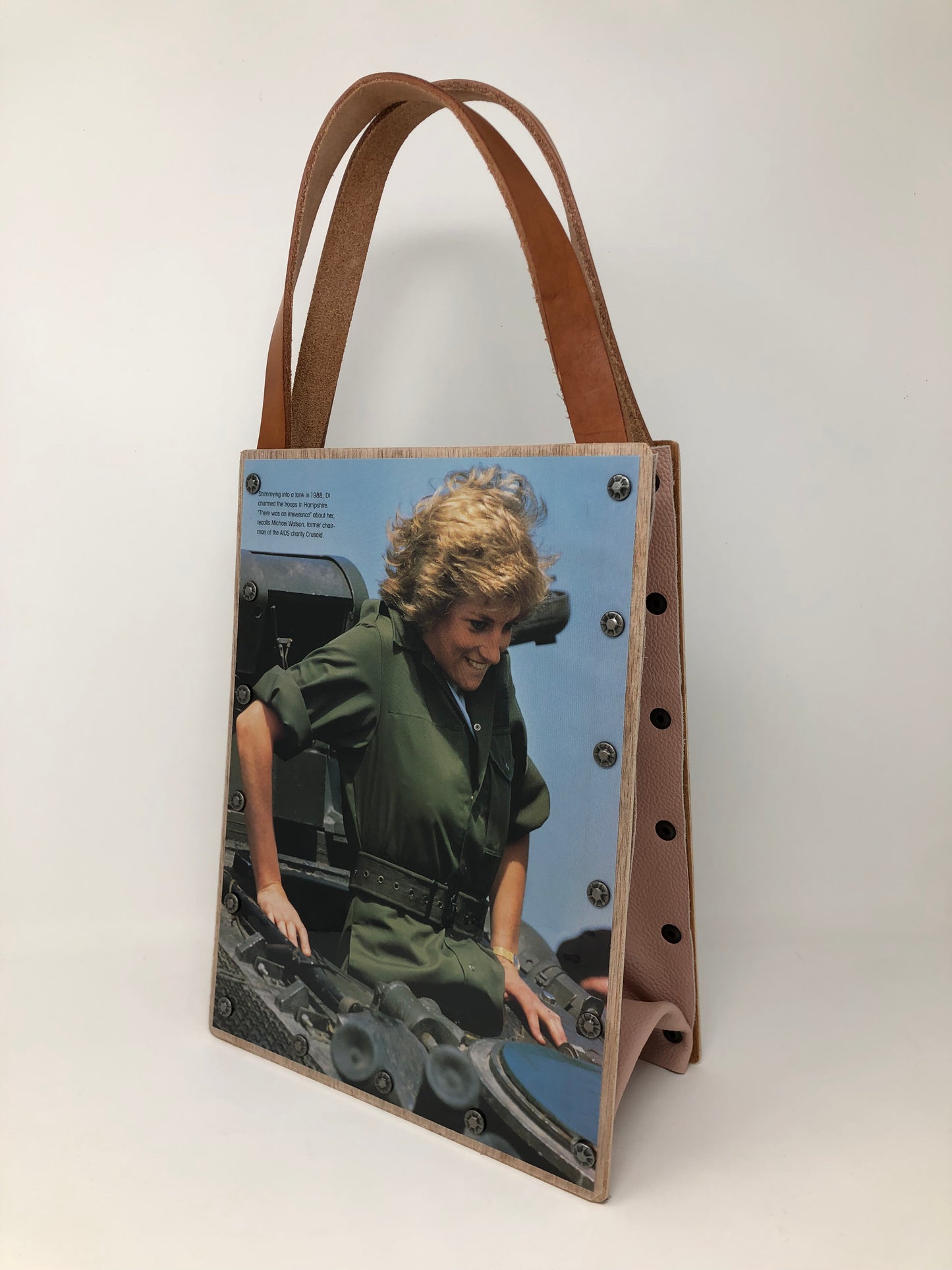 Vintage Graphics Purse - Iconic Women Princess Diana Early Years