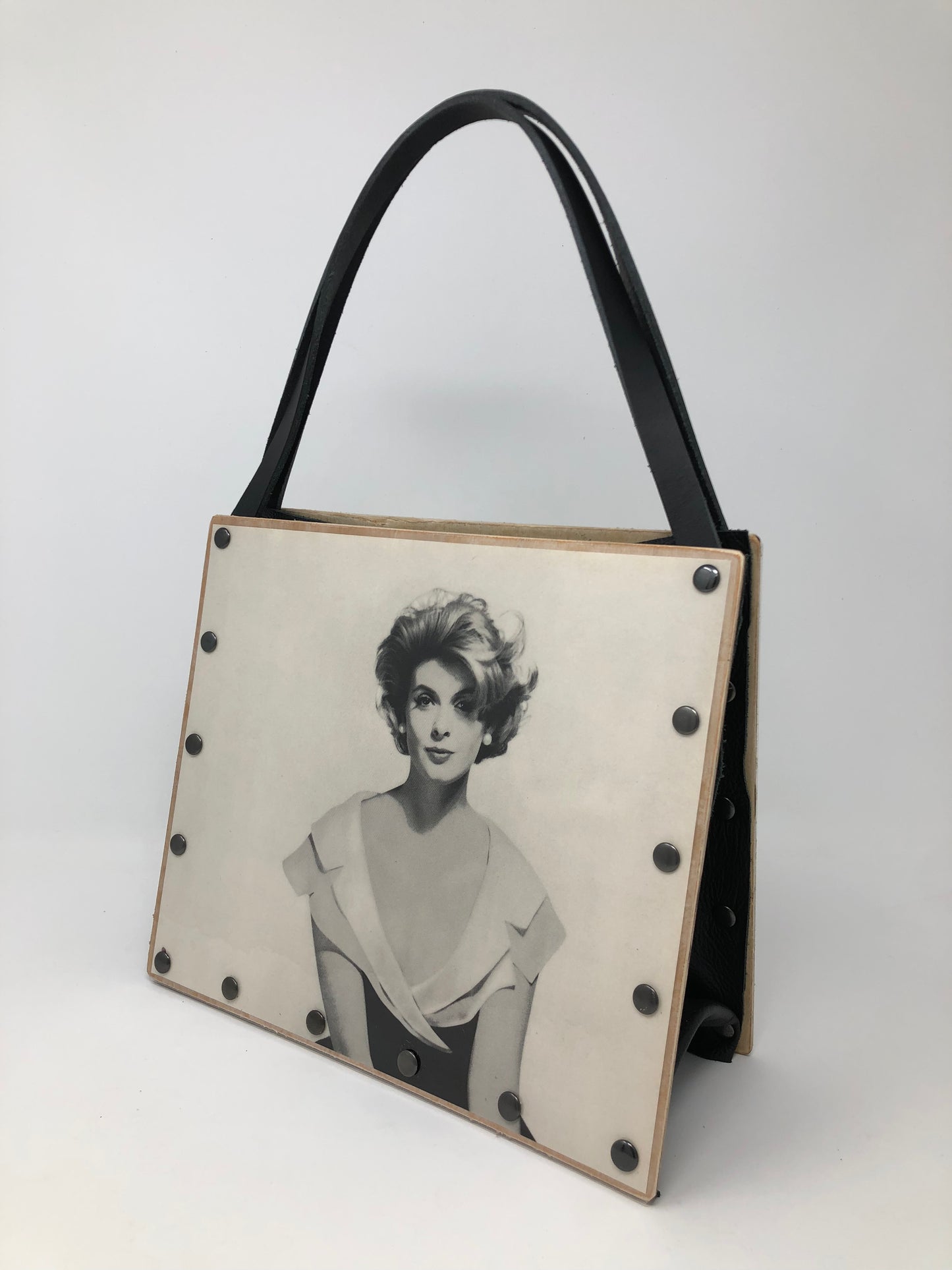Vintage Graphics Handbag - Take the Plunge Ad from Vogue 1959