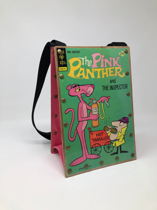 Vintage Gold Key Cartoon Comic Book Purse - The Pink Panther and The Inspector November 1974