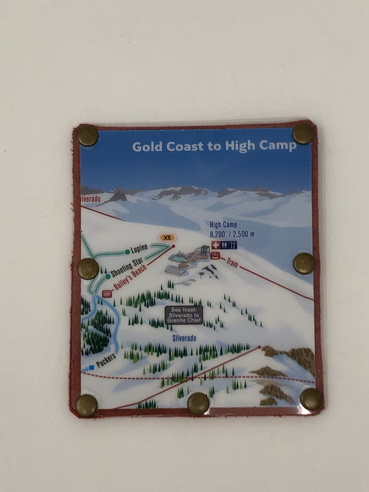 Let it Snow!!! Squaw Valley Gold Coast to High Camp Card Wallet