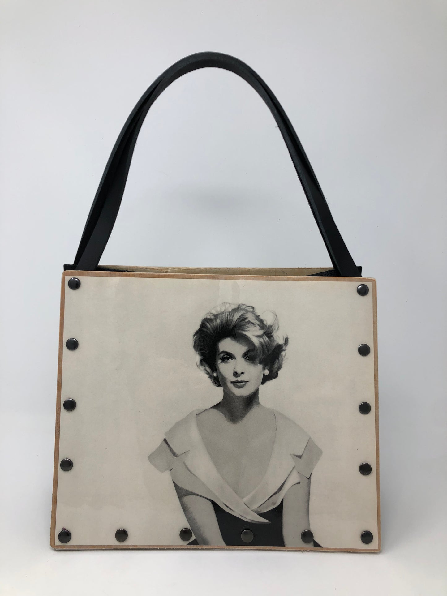 Vintage Graphics Handbag - Take the Plunge Ad from Vogue 1959