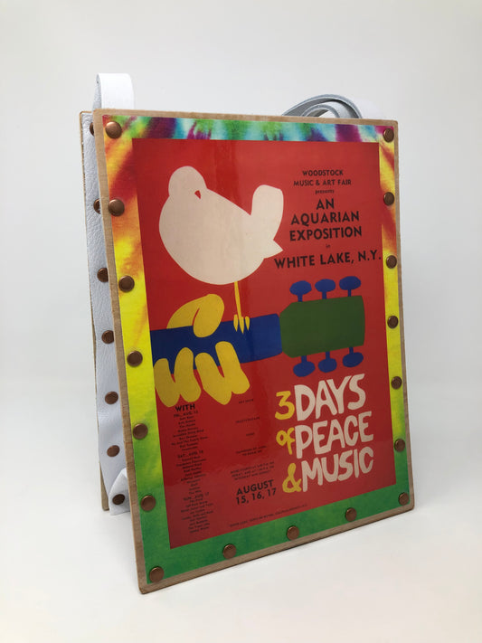 Vintage Graphics Magazine Purse - Woodstock Jimi Hendrix