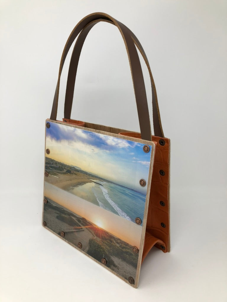 Vintage Graphics Handbag - Beach Vibes Sand Sun & Surf