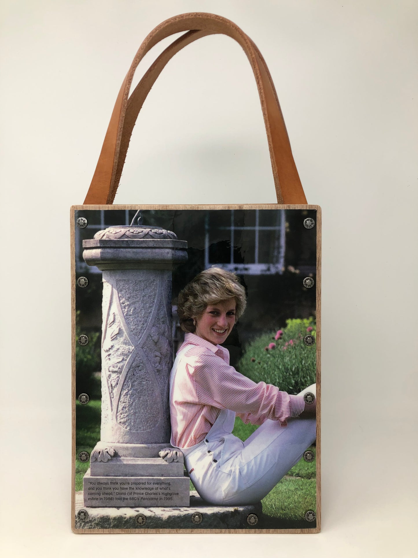 Vintage Graphics Purse - Iconic Women Princess Diana Early Years