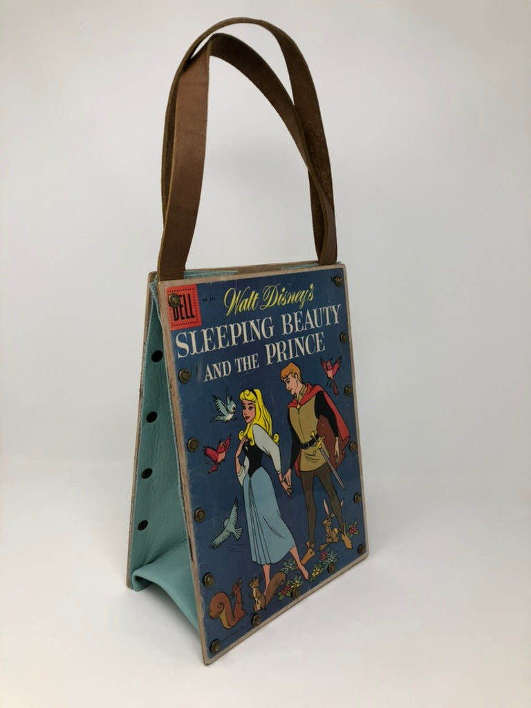 Vintage Dell Comic Book Purse - Disney themed Sleeping Beauty 1954