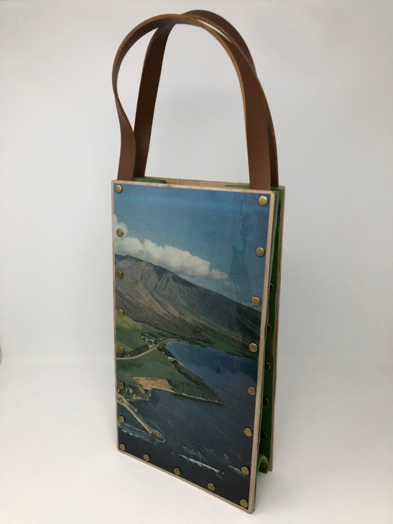 KB Vintage Wine Tote - Beach Vibes Maui 1960