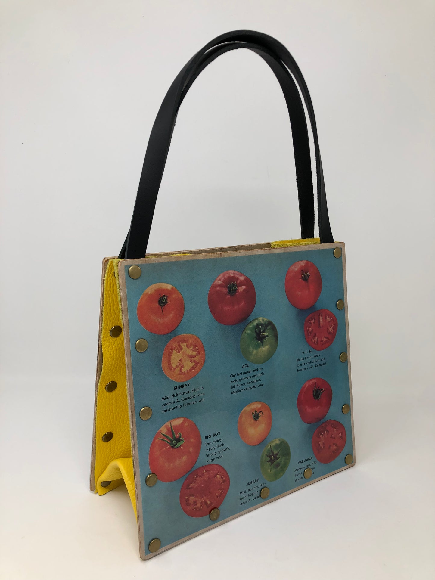 Vintage Graphics Handbag - Tomatoes Sunset 1960's