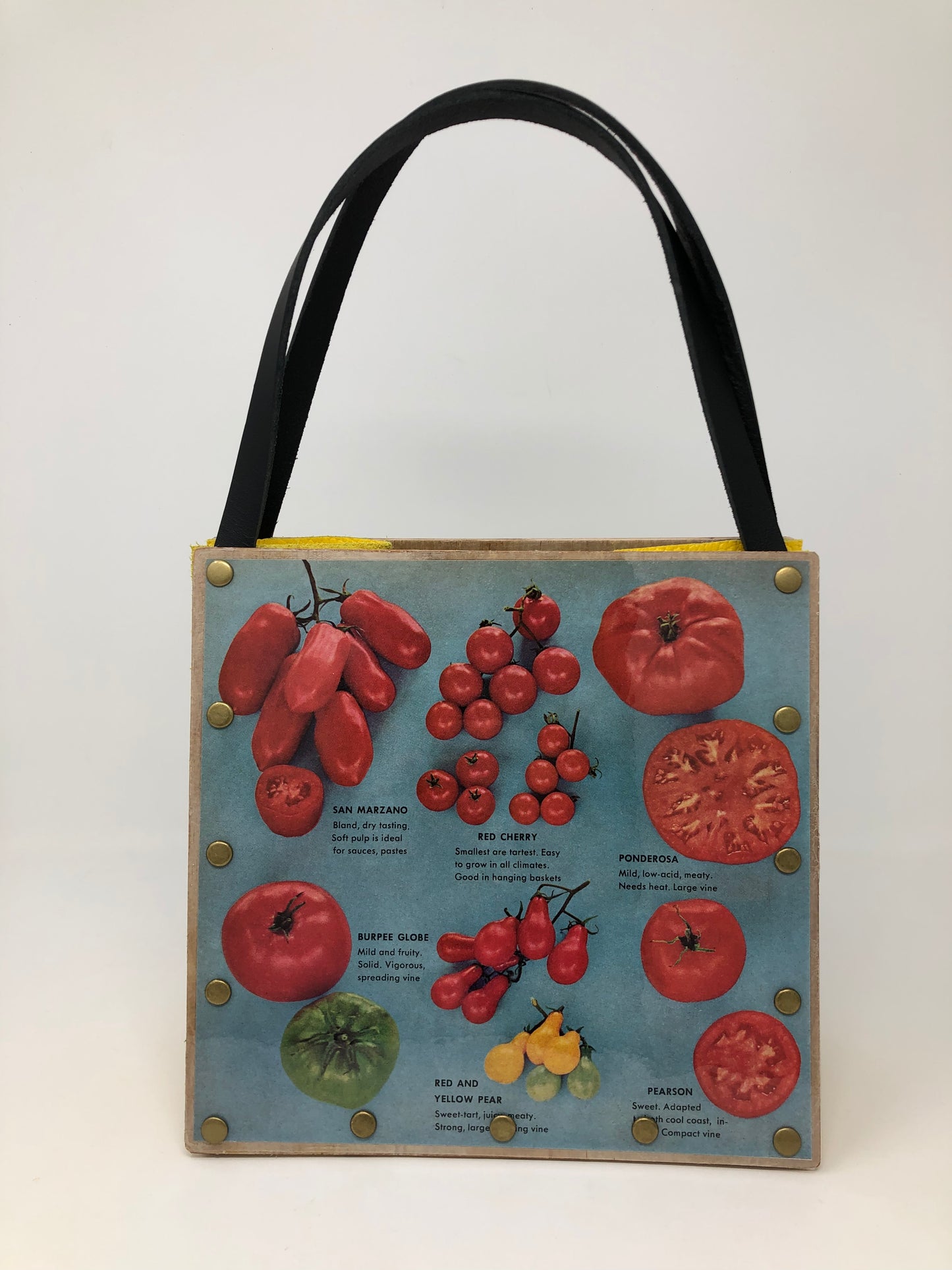 Vintage Graphics Handbag - Tomatoes Sunset 1960's