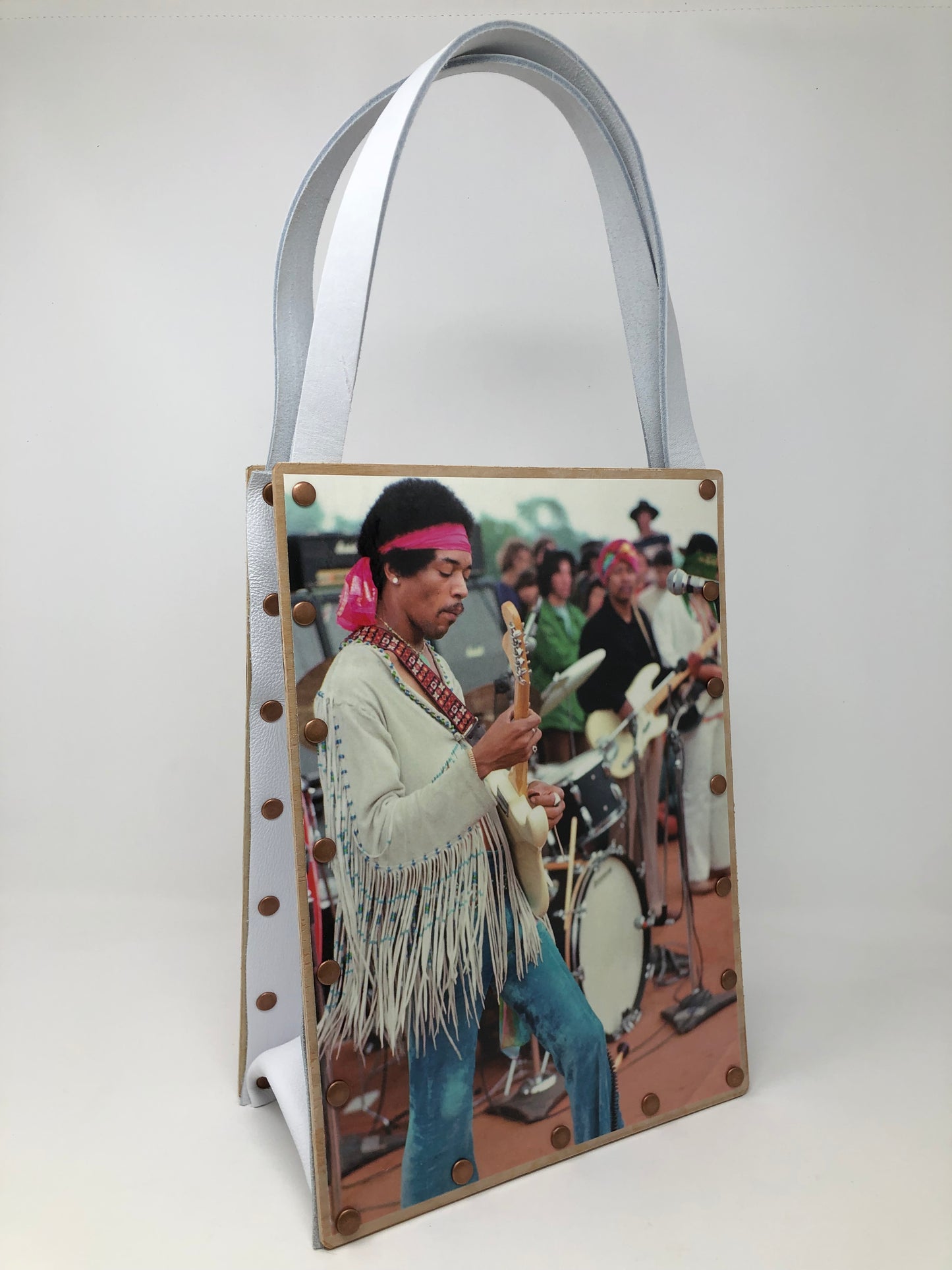 Vintage Graphics Magazine Purse - Woodstock Jimi Hendrix