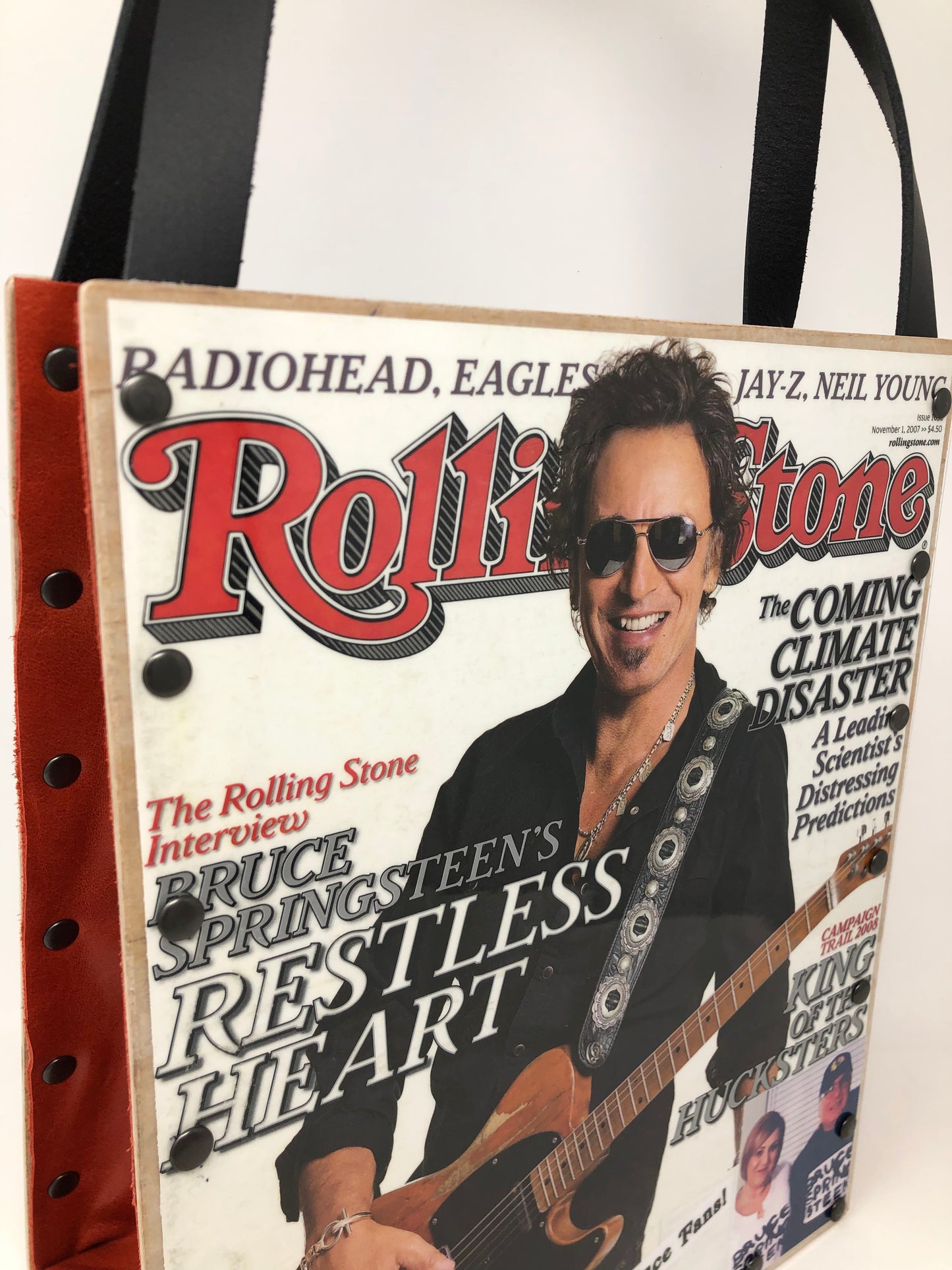 Custom KB Vintage Designs Tote - Springsteen & Grohl