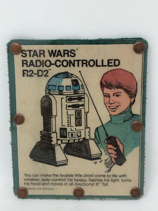 Vintage Comic Book Card Wallet -  Disney themed Star Wars R2-D2