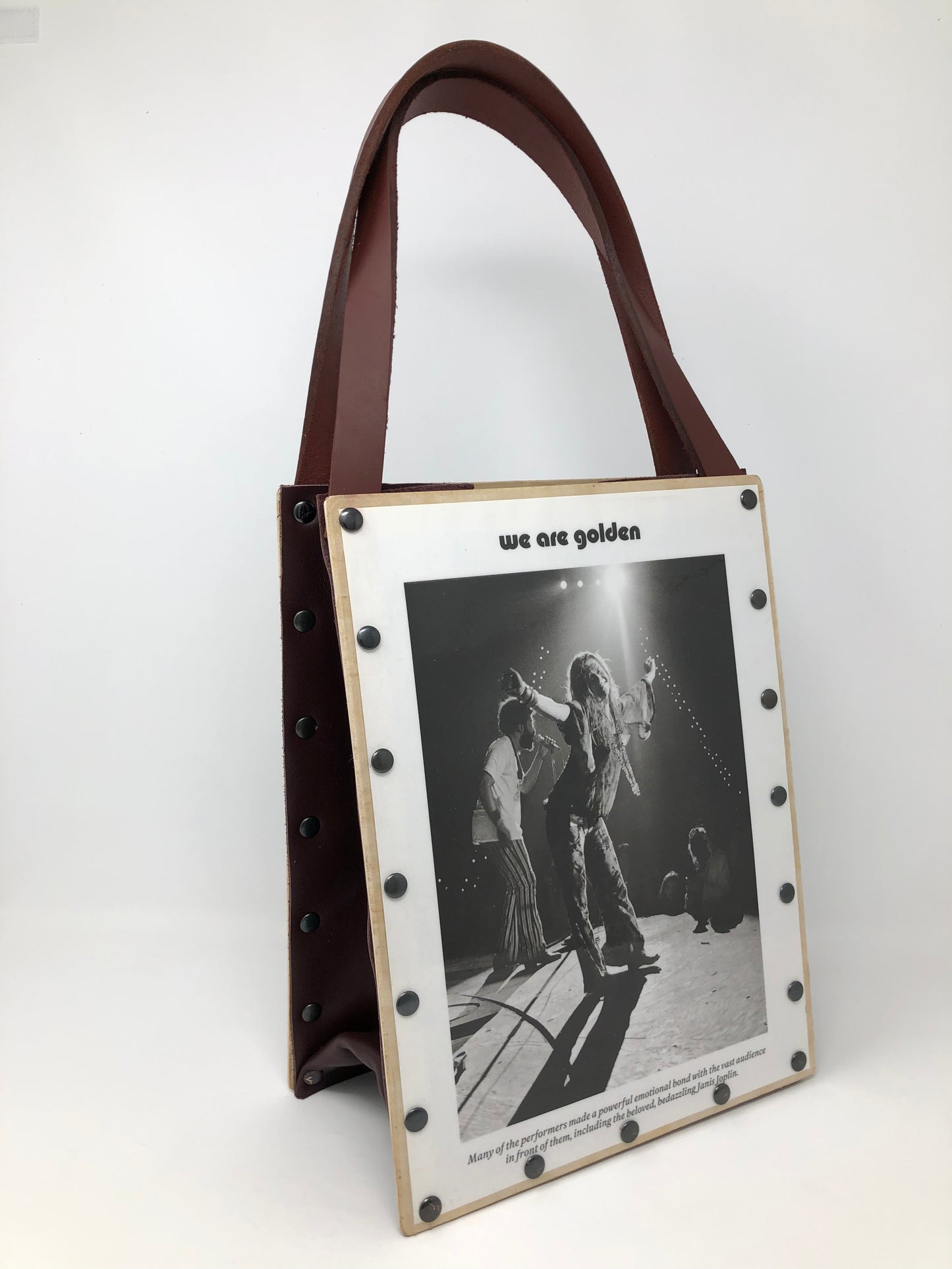 Vintage Graphics Magazine Purse - Woodstock Janis Joplin