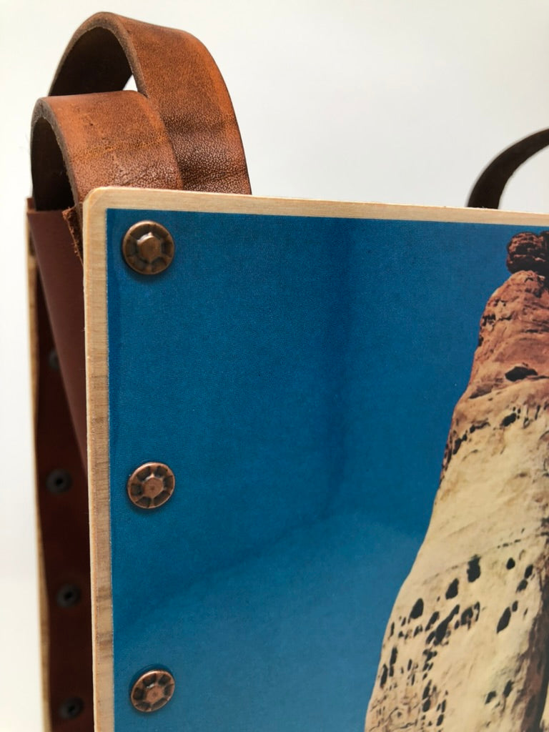 Vintage Graphics Magazine Article Purse - Sunset Utah's Canyon Country