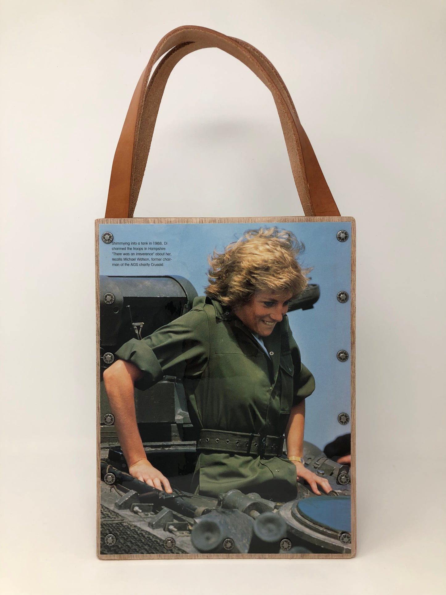 Vintage Graphics Purse - Iconic Women Princess Diana Early Years