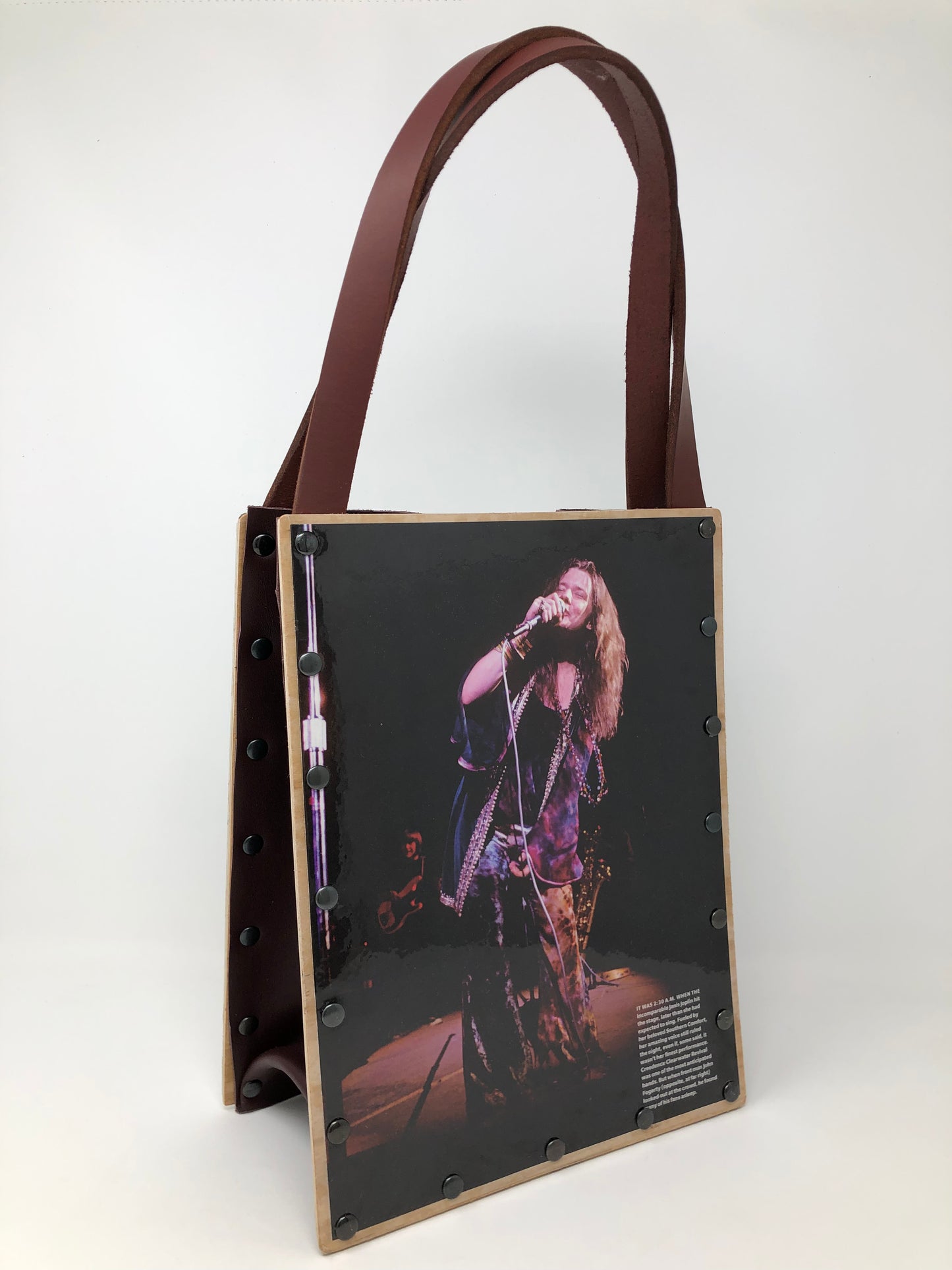 Vintage Graphics Magazine Purse - Woodstock Janis Joplin