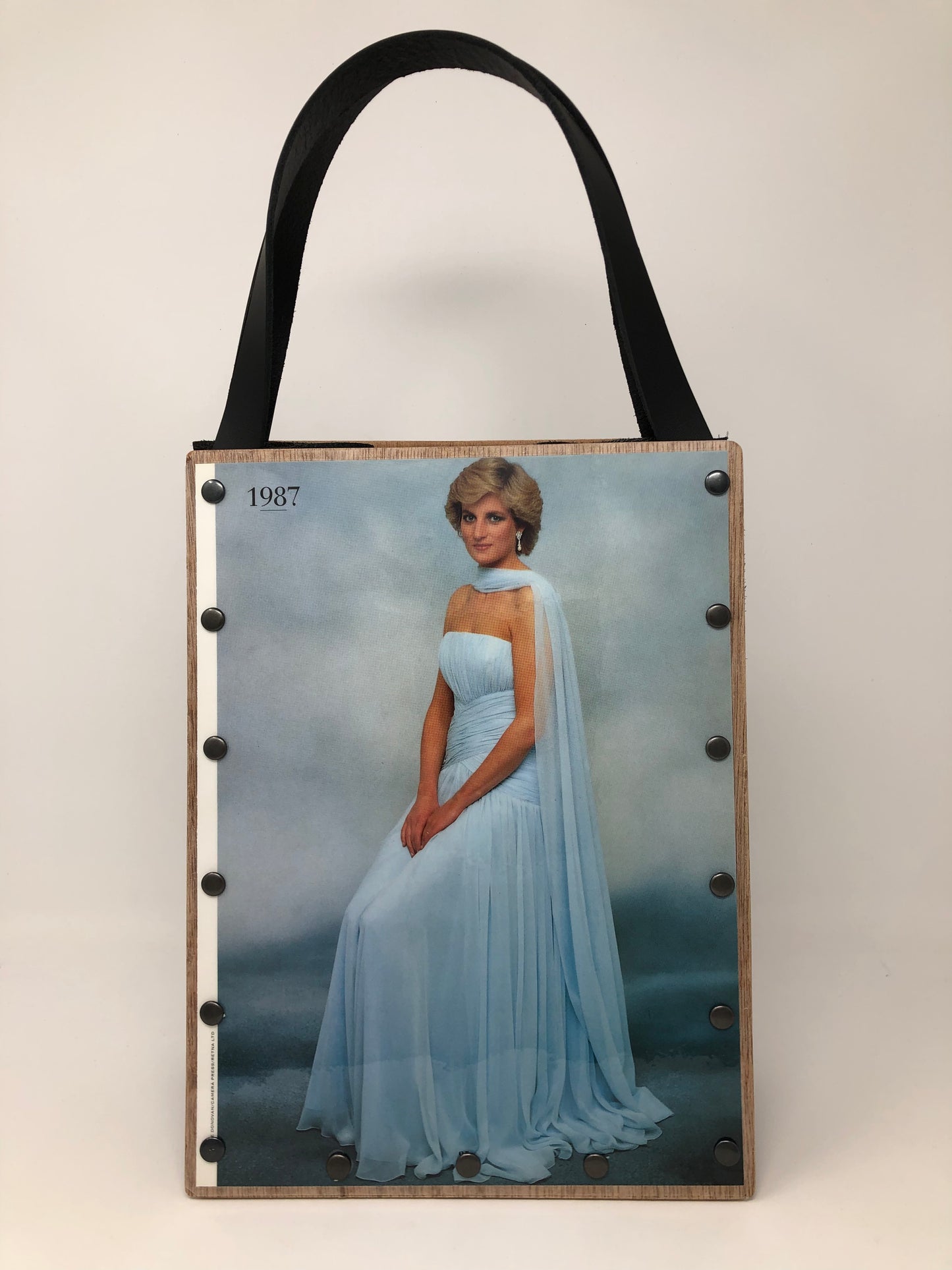 Vintage Graphics Purse - Iconic Women Princess Diana 1987