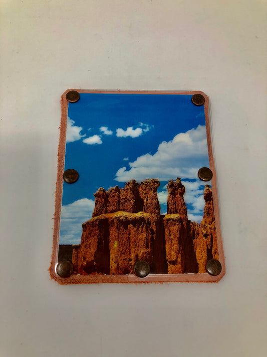 Vintage Graphics Card Wallet - Utah Rock Formations