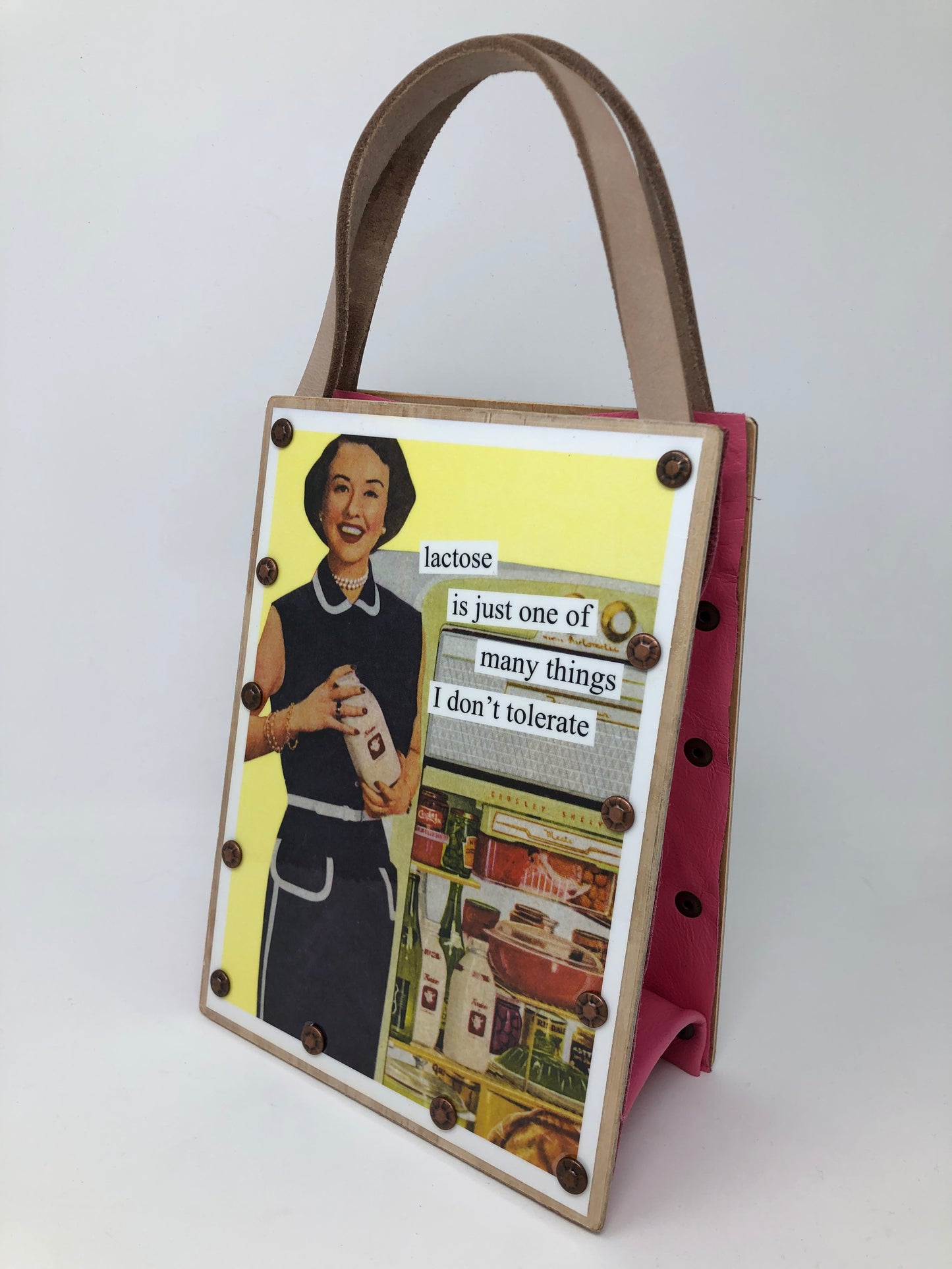 Vintage Modern Woman Handbag-Supper