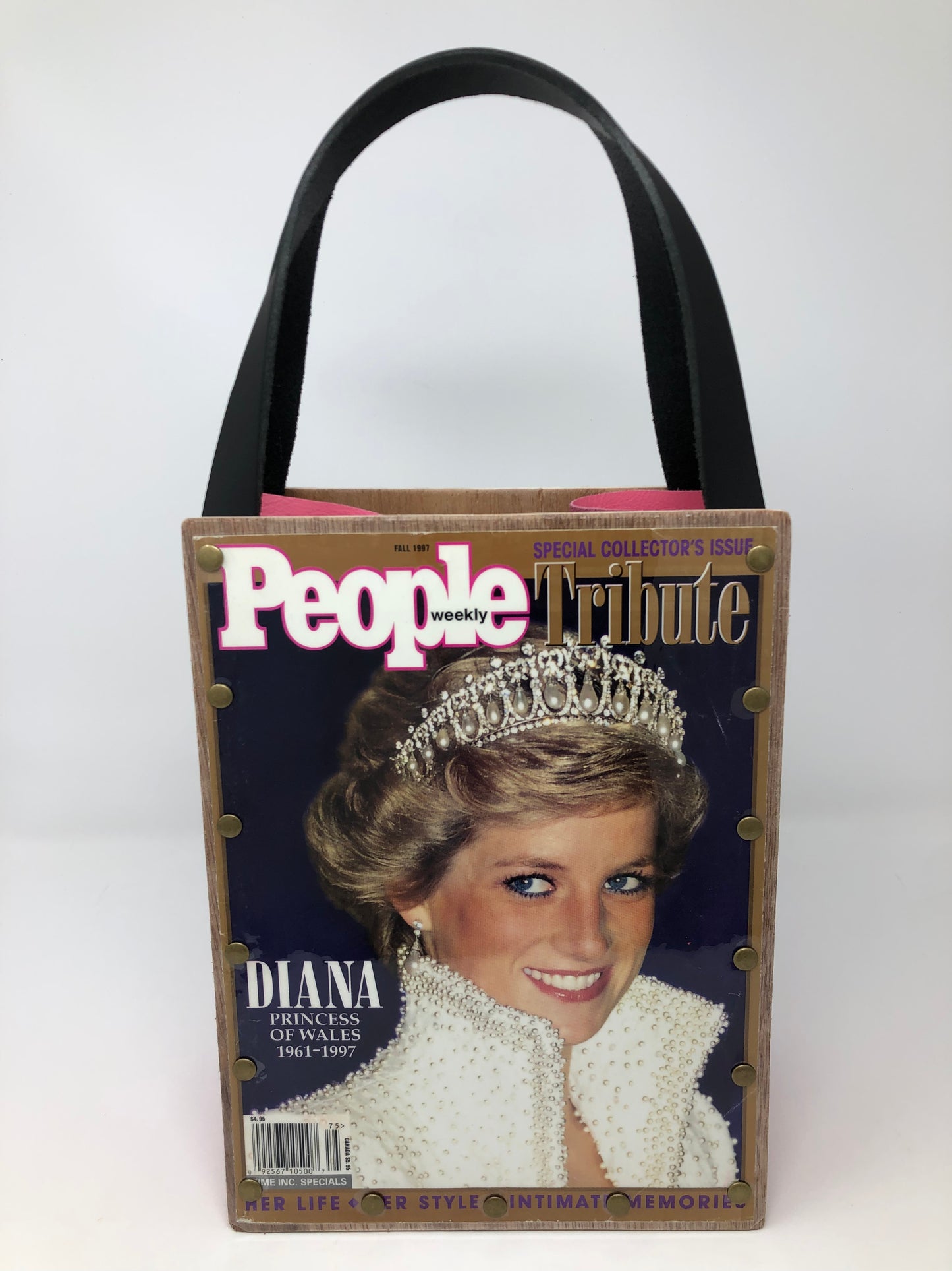 Vintage Graphics Purse - Iconic Women Princess Diana Tribute