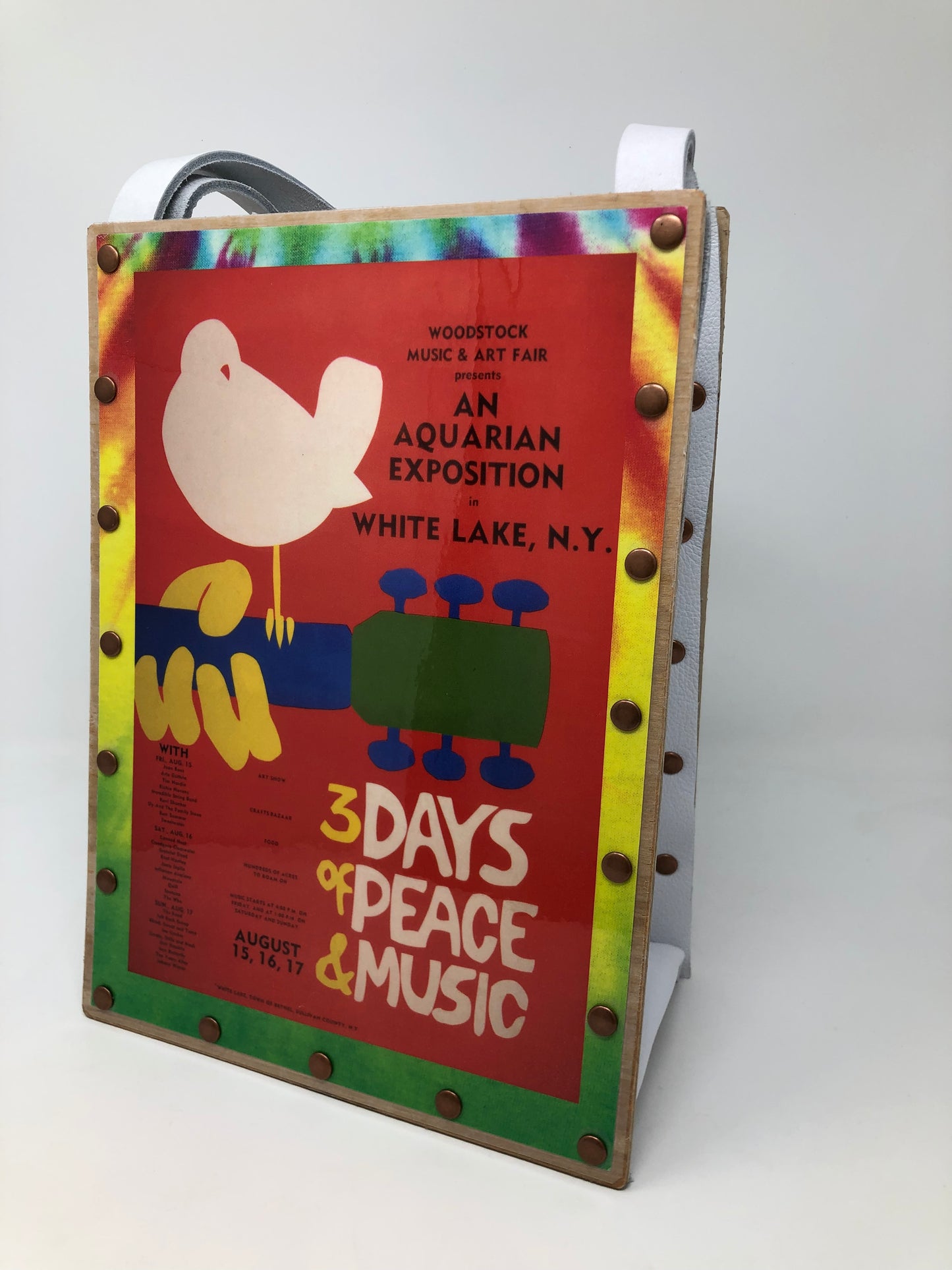 Vintage Graphics Magazine Purse - Woodstock Jimi Hendrix