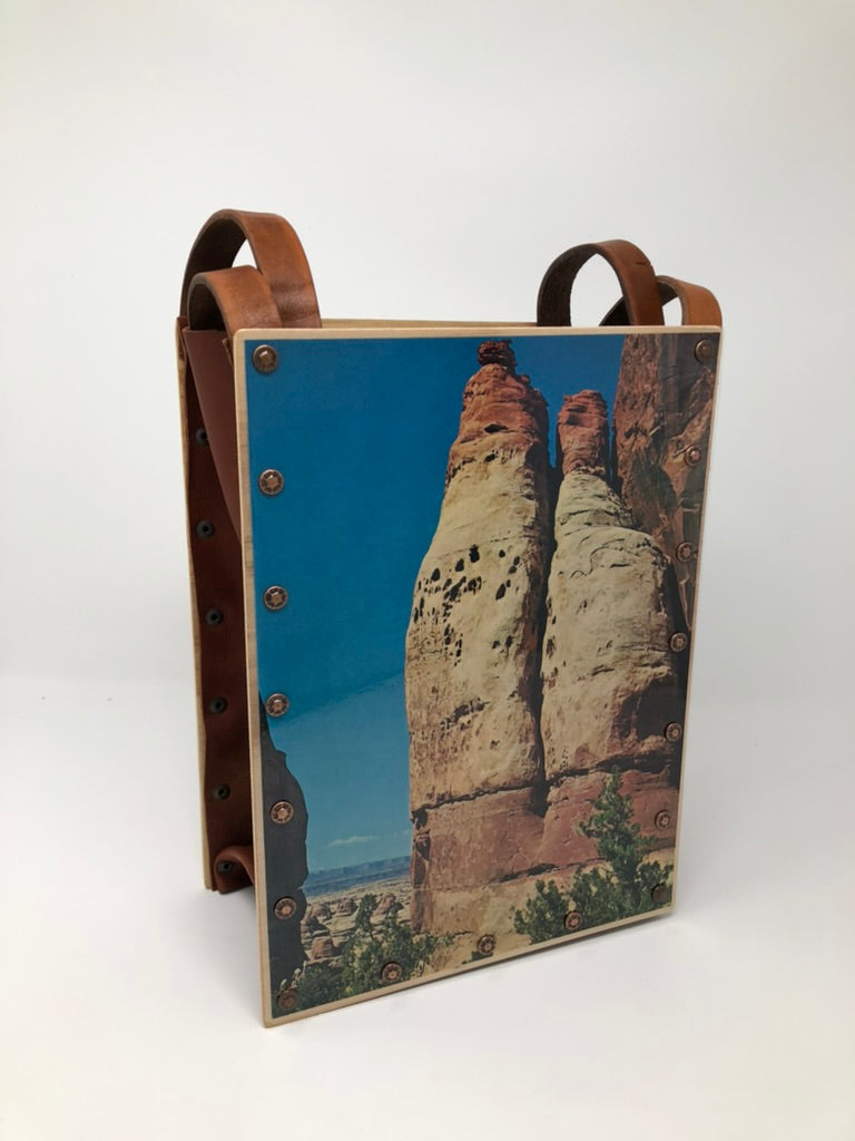 Vintage Graphics Magazine Article Purse - Sunset Utah's Canyon Country