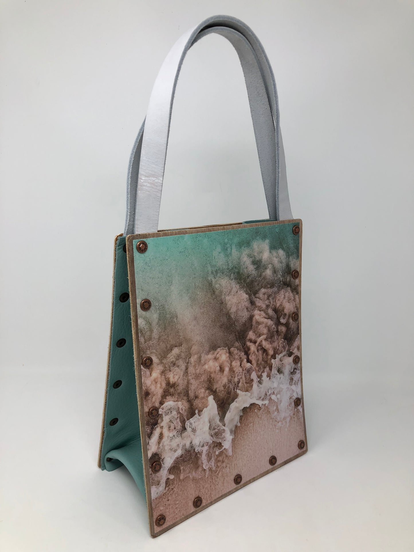 Vintage Graphics Purse - Beach Vibes Tulum Mexico