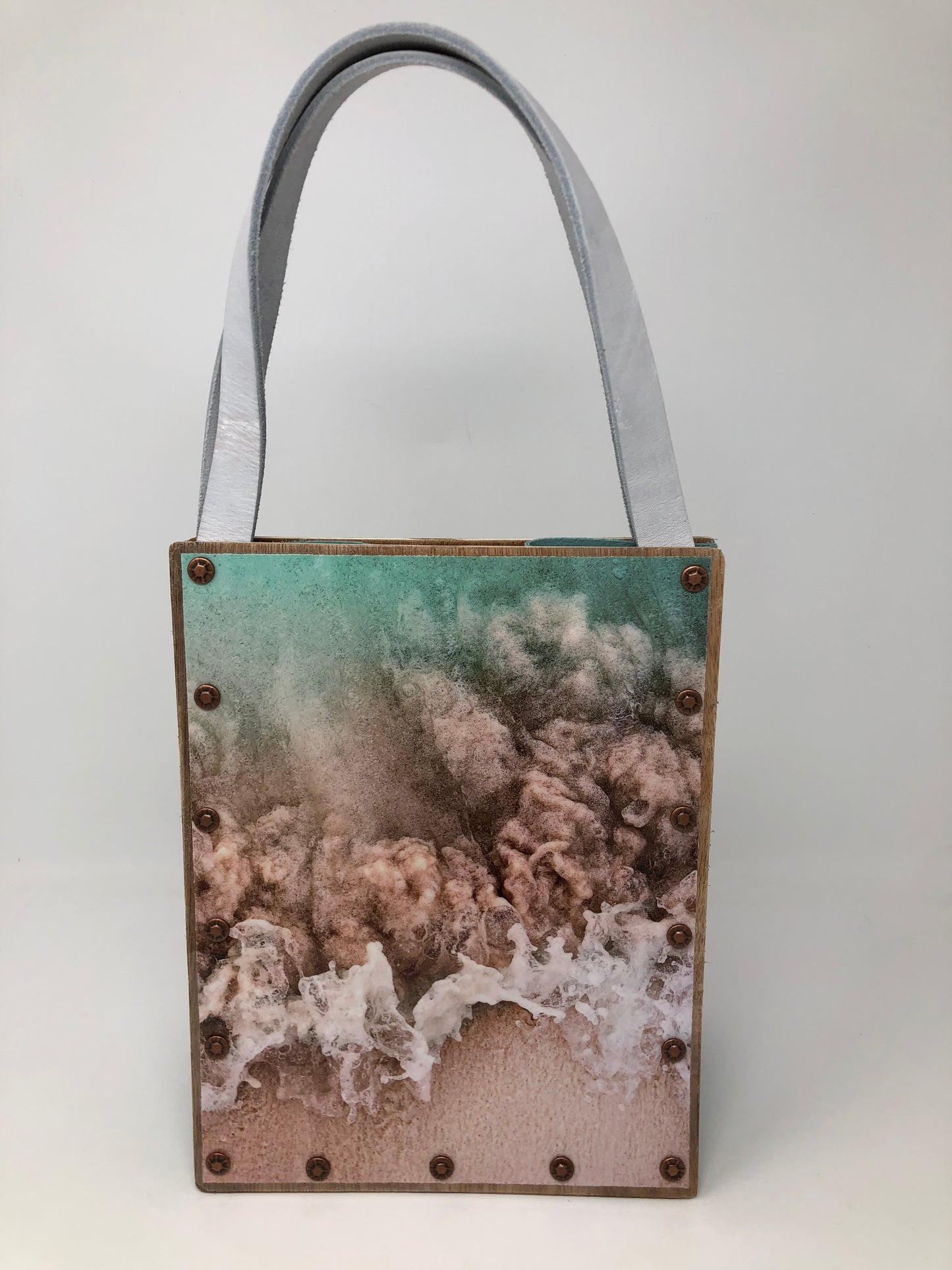 Vintage Graphics Purse - Beach Vibes Tulum Mexico