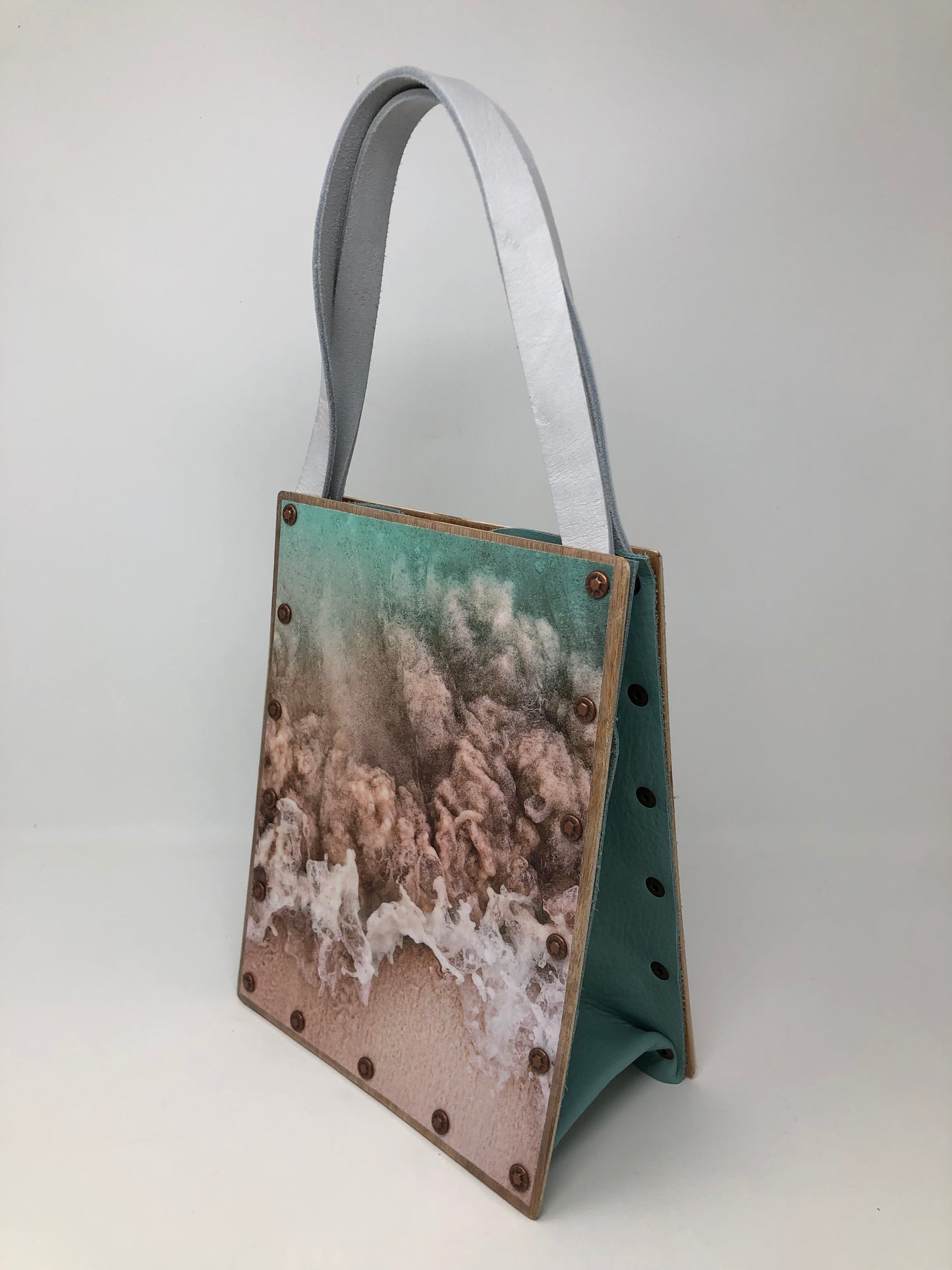 Vintage Graphics Purse - Beach Vibes Tulum Mexico
