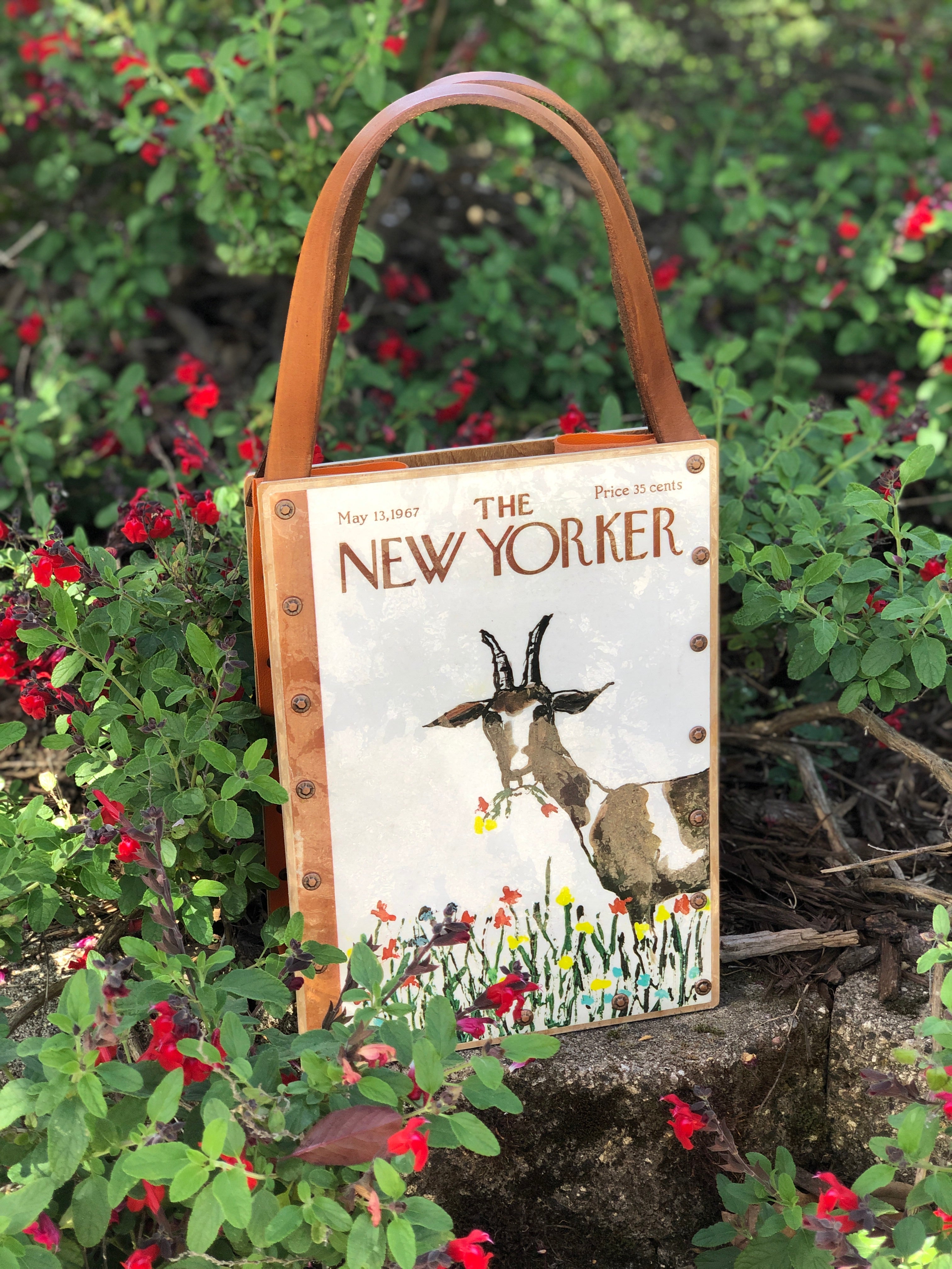 Vintage The New Yorker Magazine Handbag