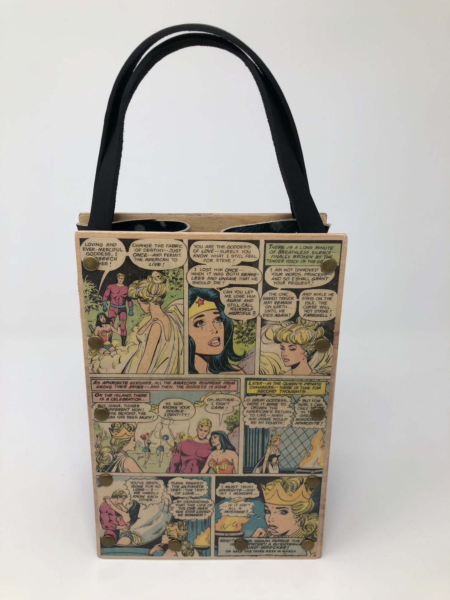 Vintage Wonder Woman Handbag - Steve Trevor