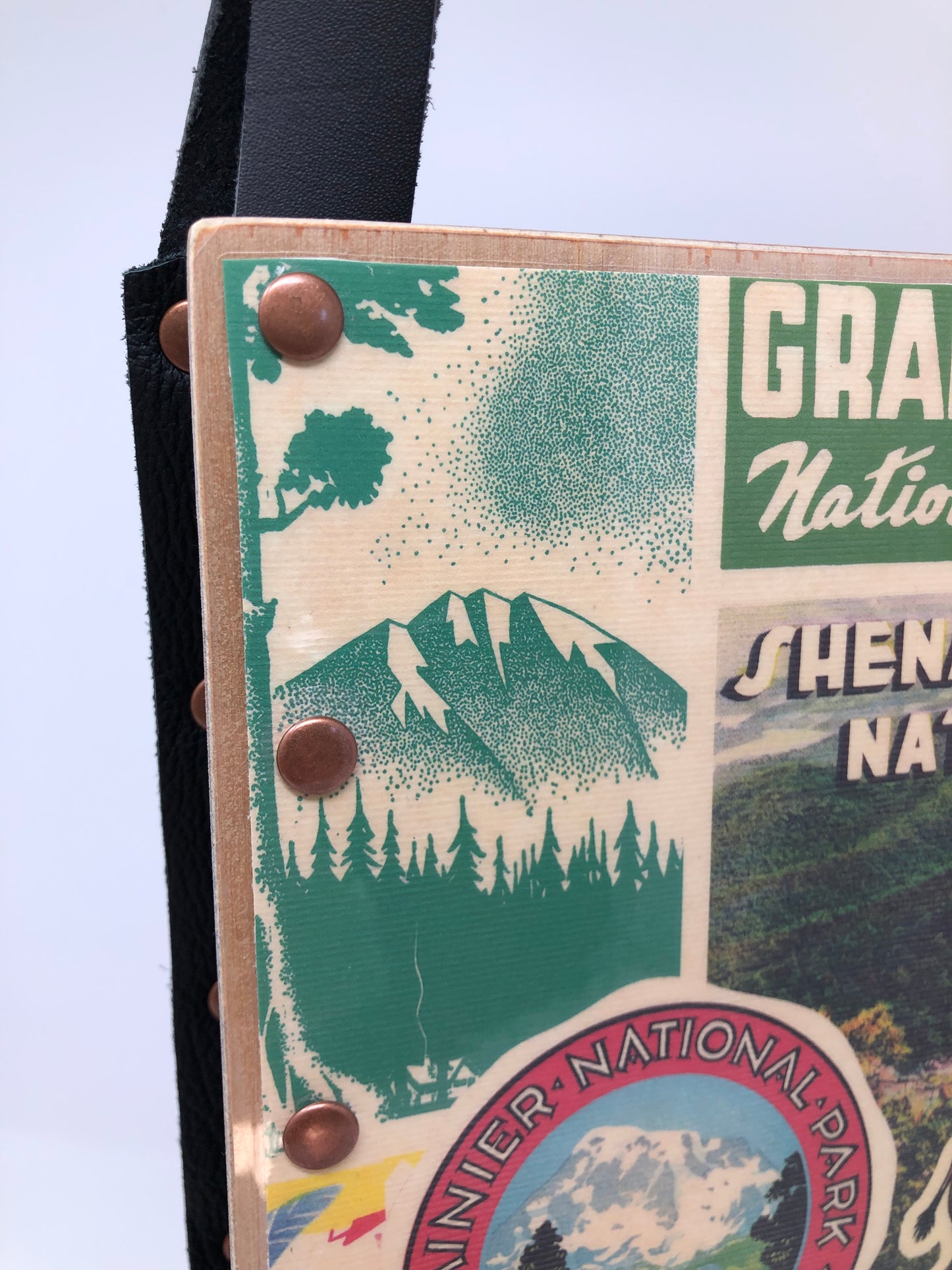KB Vintage Wine Tote - National Parks Yosemite & Bryce Canyon
