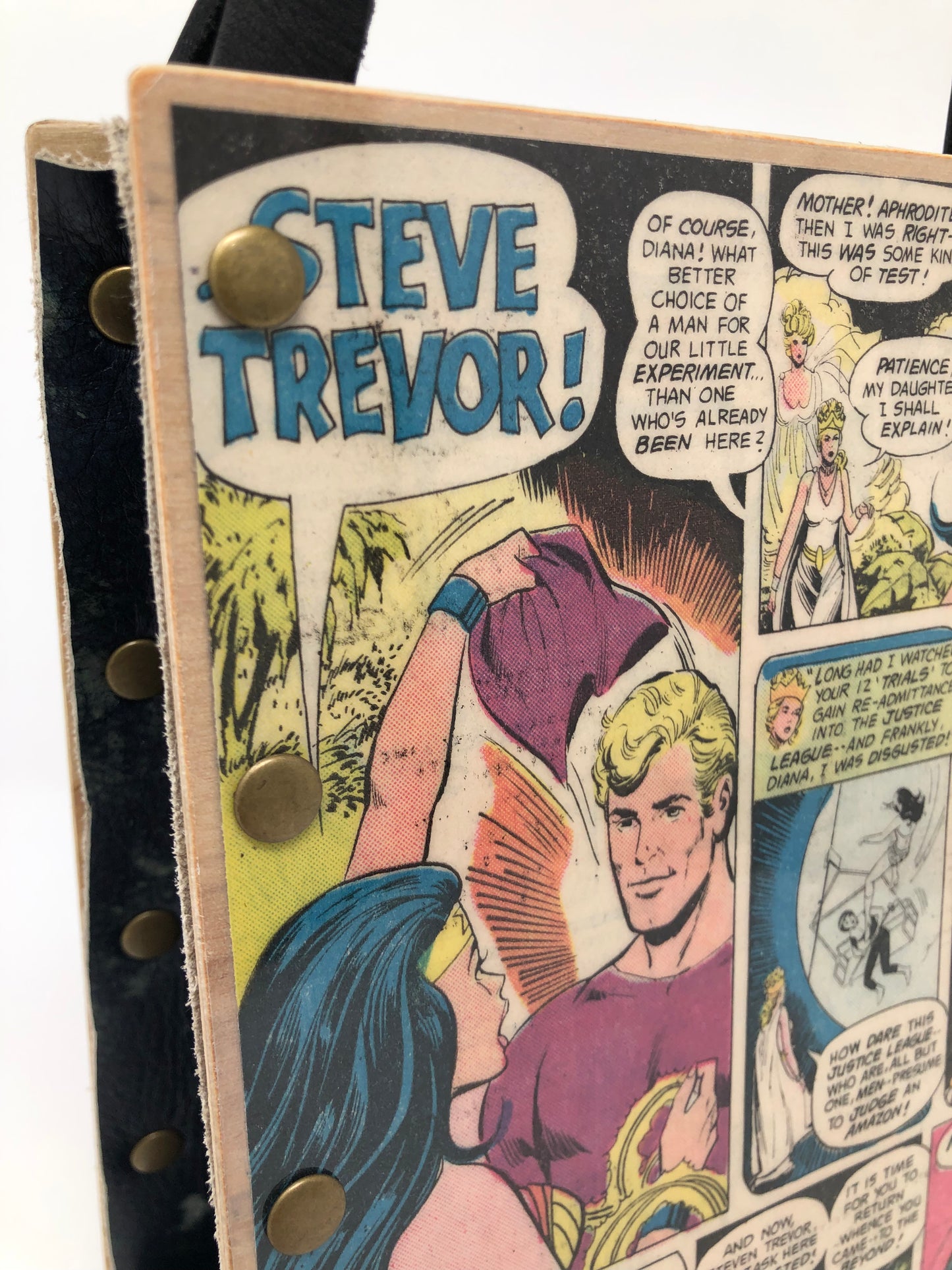 Vintage Wonder Woman Handbag - Steve Trevor