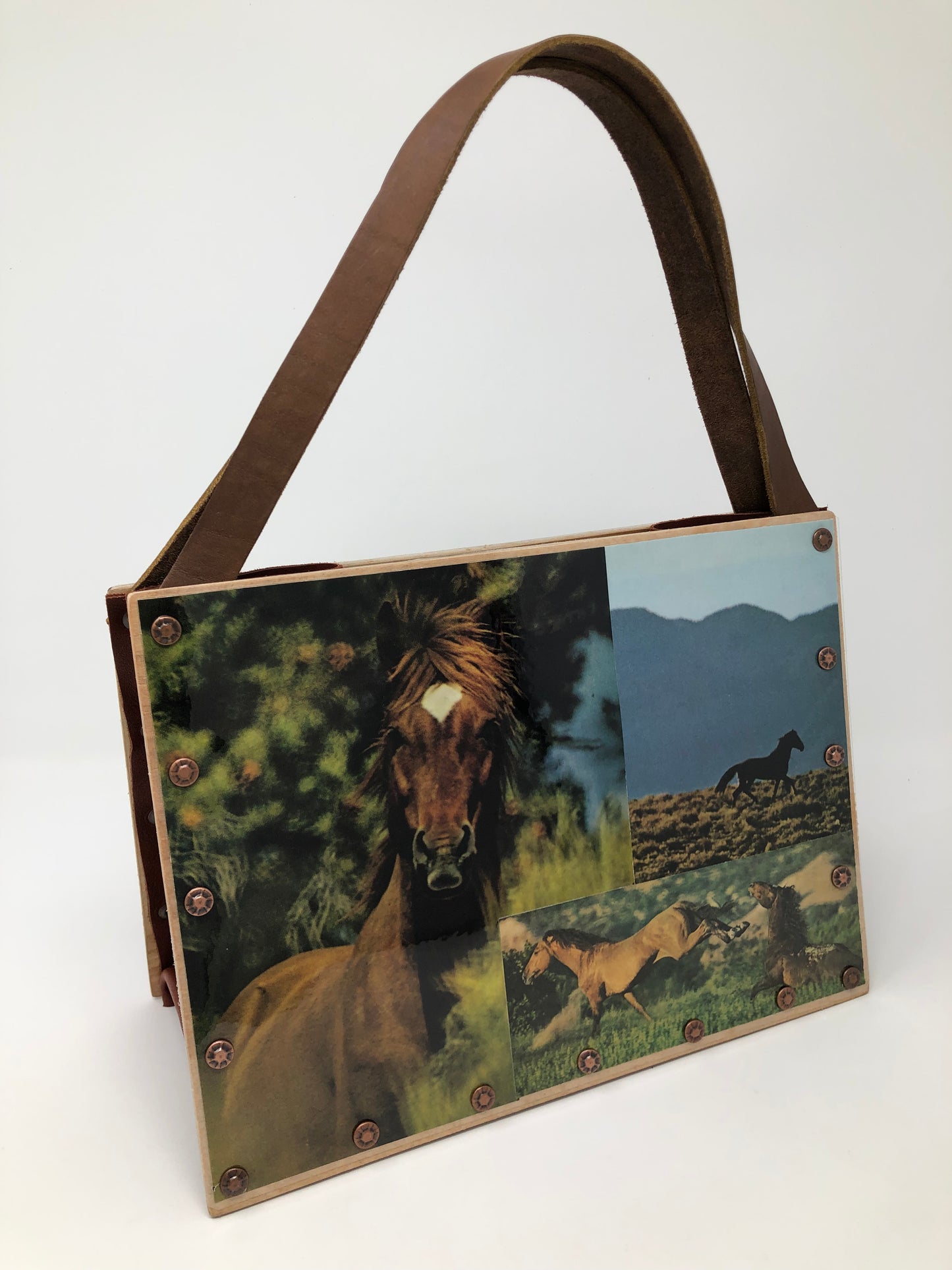 Custom KB Vintage Designs Purse - Wild Horses