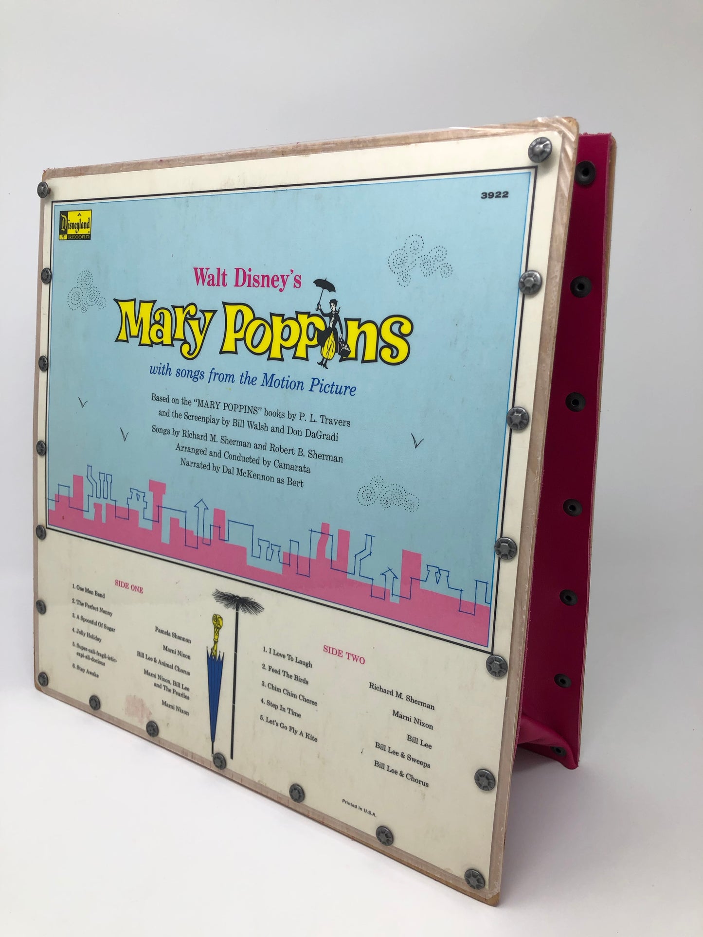 Vintage Record Album Tote - Disney Mary Poppins
