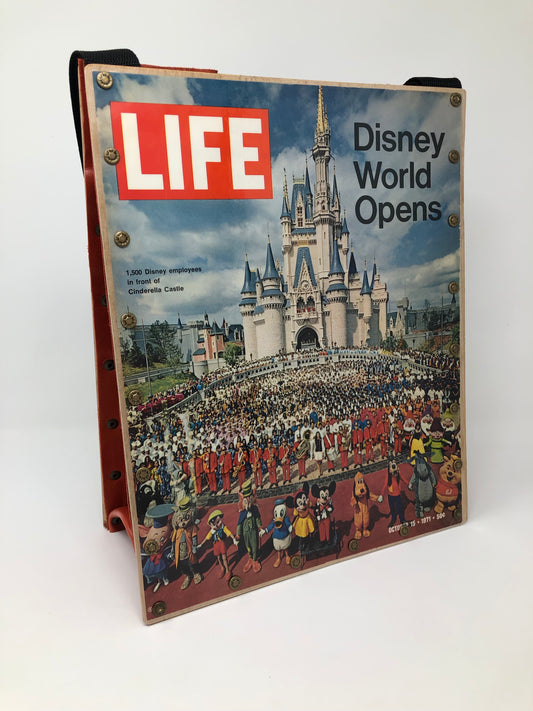 Vintage Graphics Tote Bag - Life October 15, 1971 Disney World Opens