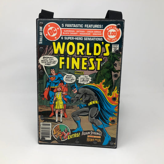 Vintage Comic Book Purse - Superman & Batman 1980