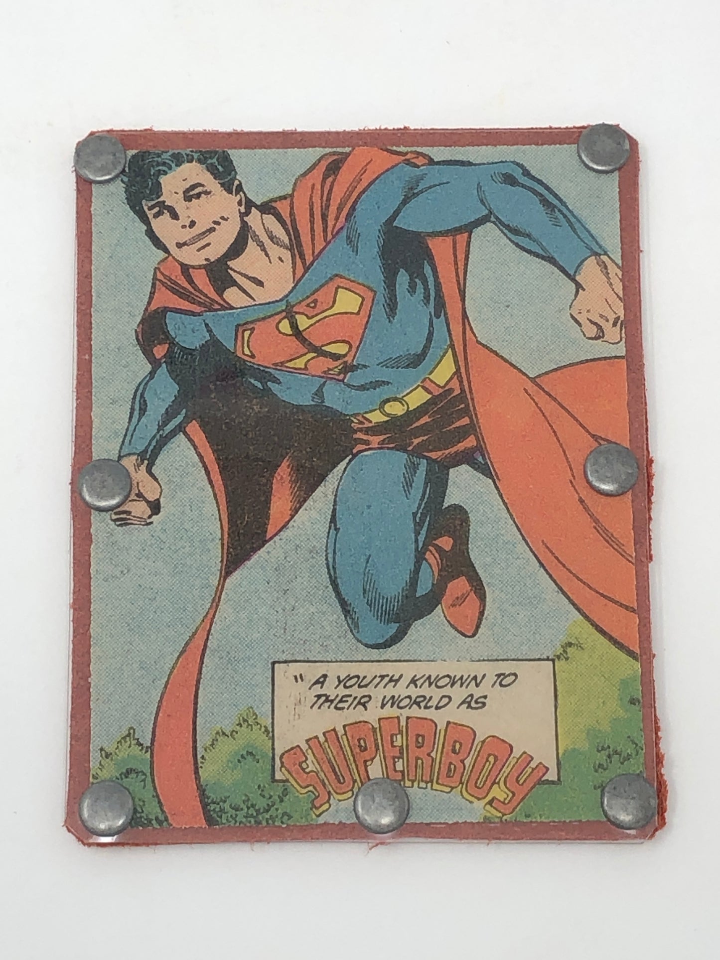 Vintage Comic Book Card Wallet -  Superboy