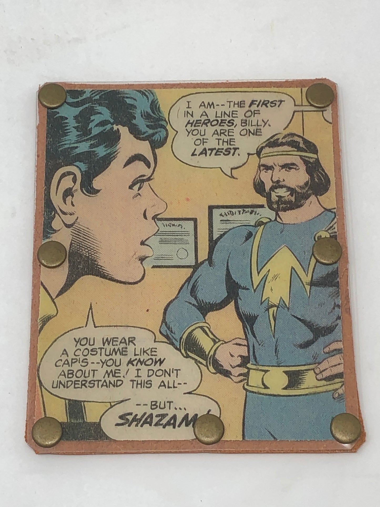 Vintage Comic Book Card Wallet -  Shazam!