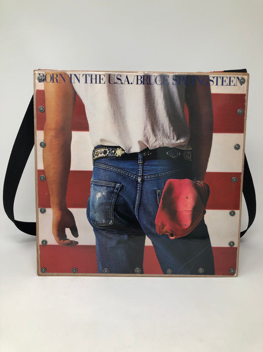 Vintage Record Album Tote - Bruce Springsteen