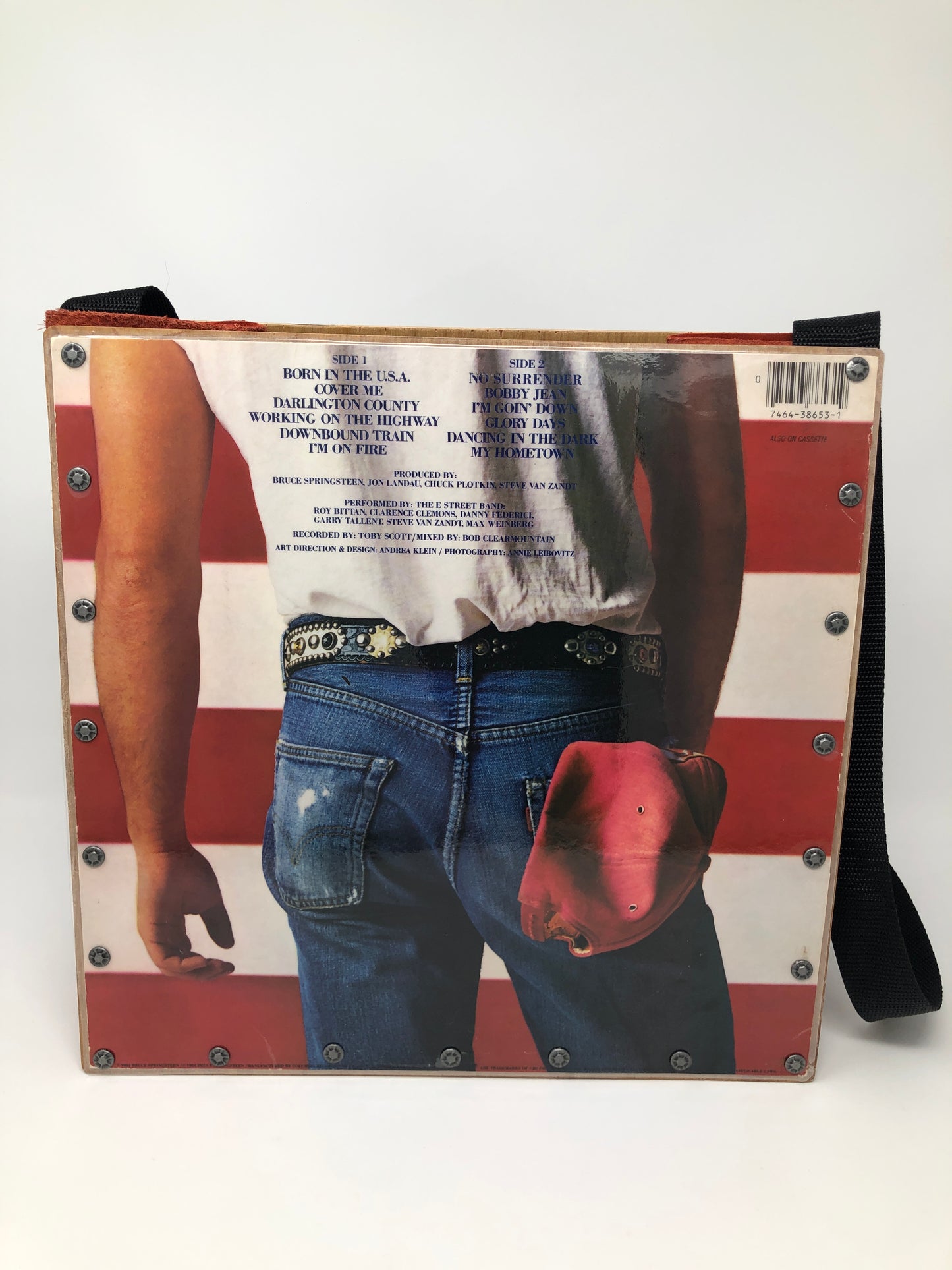 Vintage Record Album Tote - Bruce Springsteen