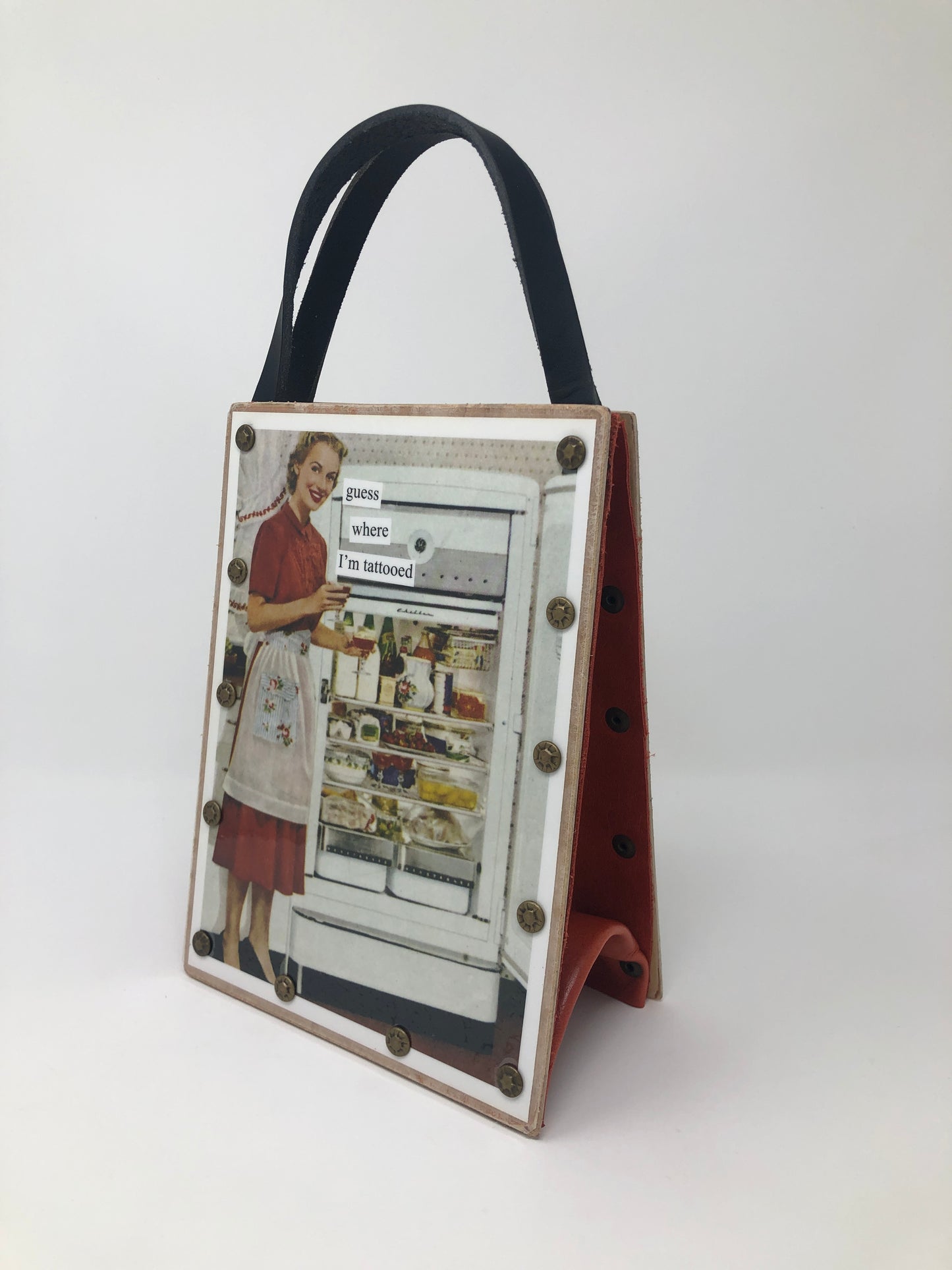 Vintage Modern Woman Handbag - Nice Girl