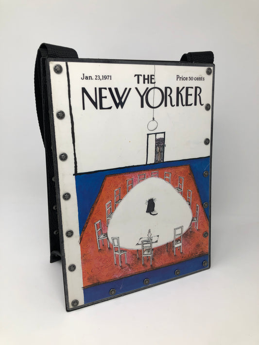 Vintage Graphics Magazine Purse - The New Yorker 1971