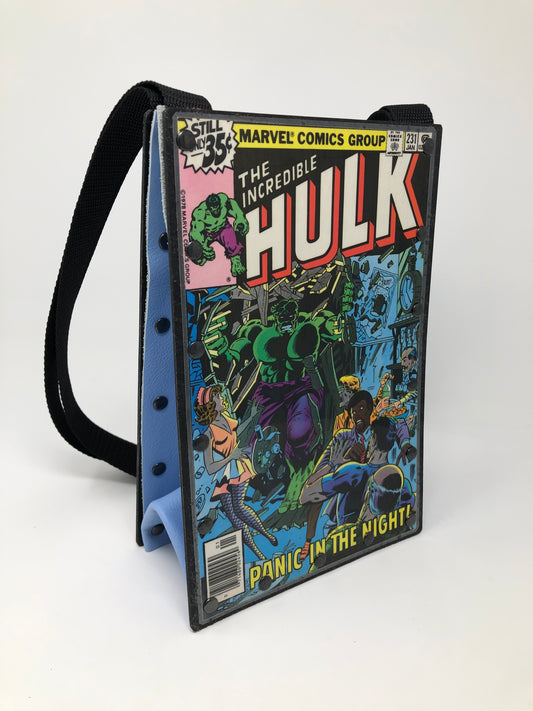 Vintage Comic Book Purse - The Incredible Hulk 1979