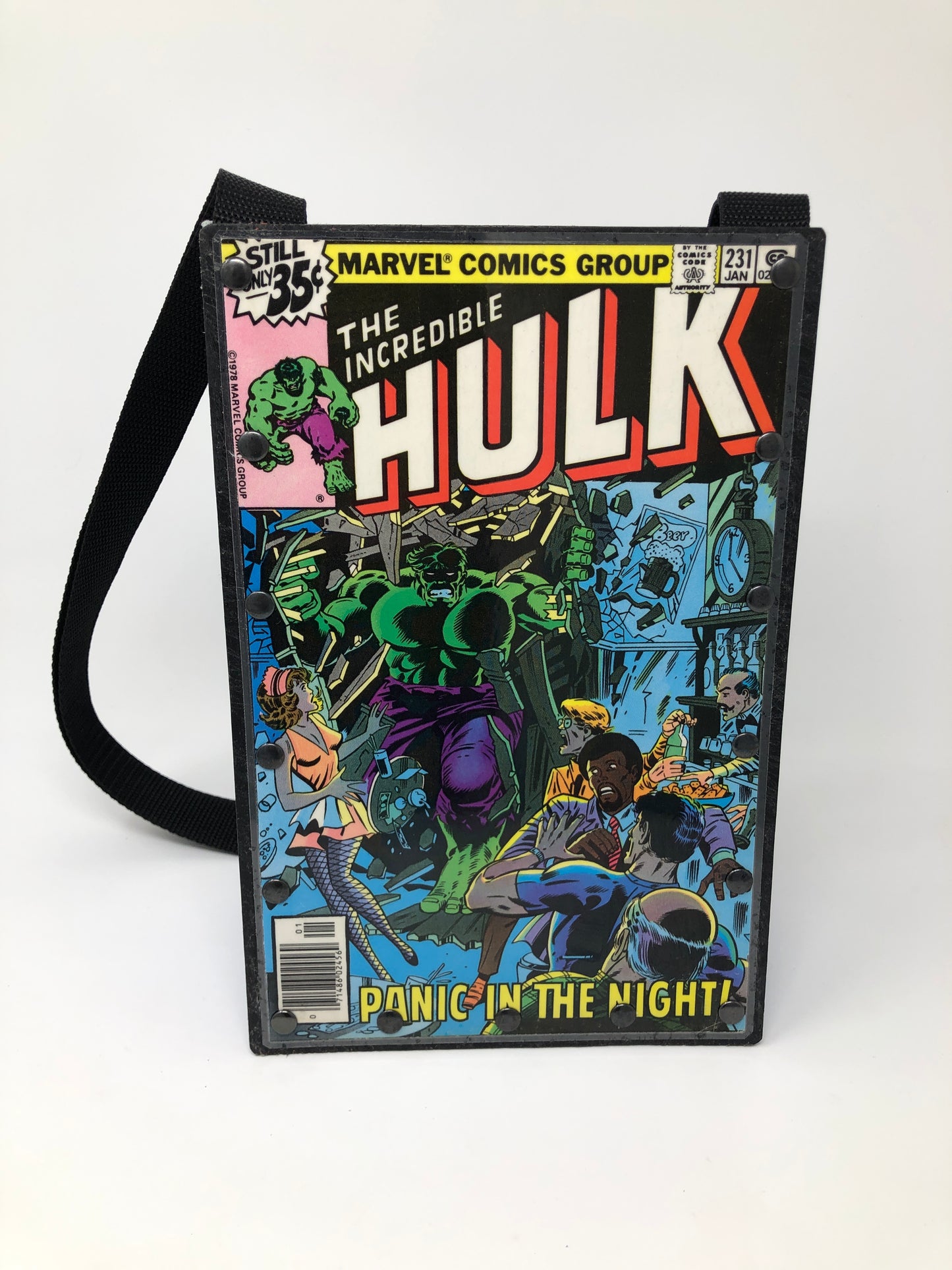 Vintage Comic Book Purse - The Incredible Hulk 1979