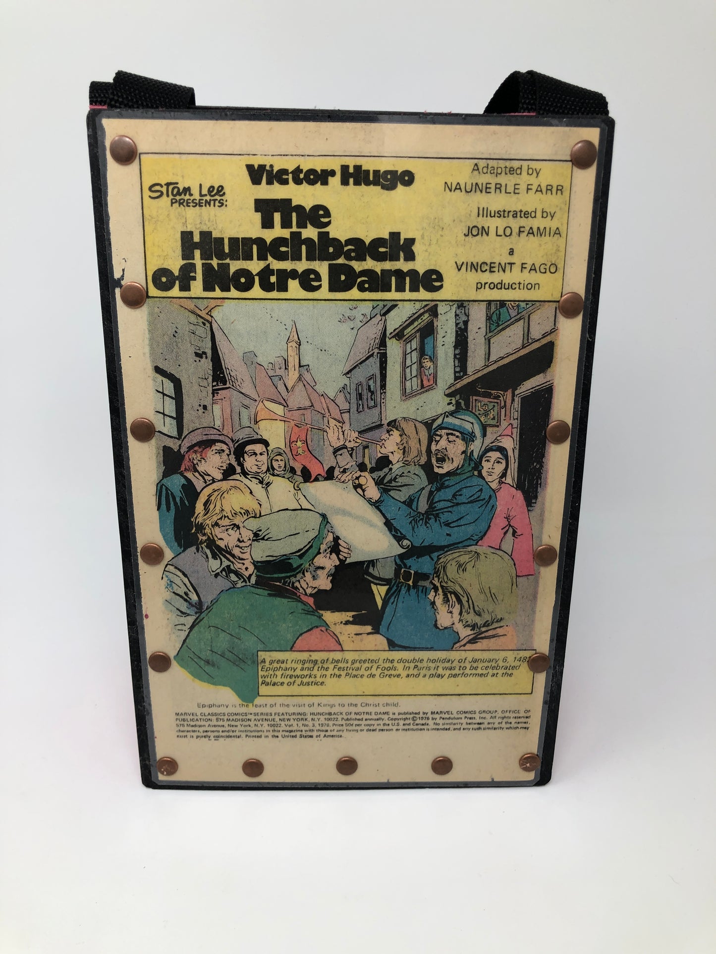 Vintage Comic Book Purse - The Hunchback of Notre Dame 1976