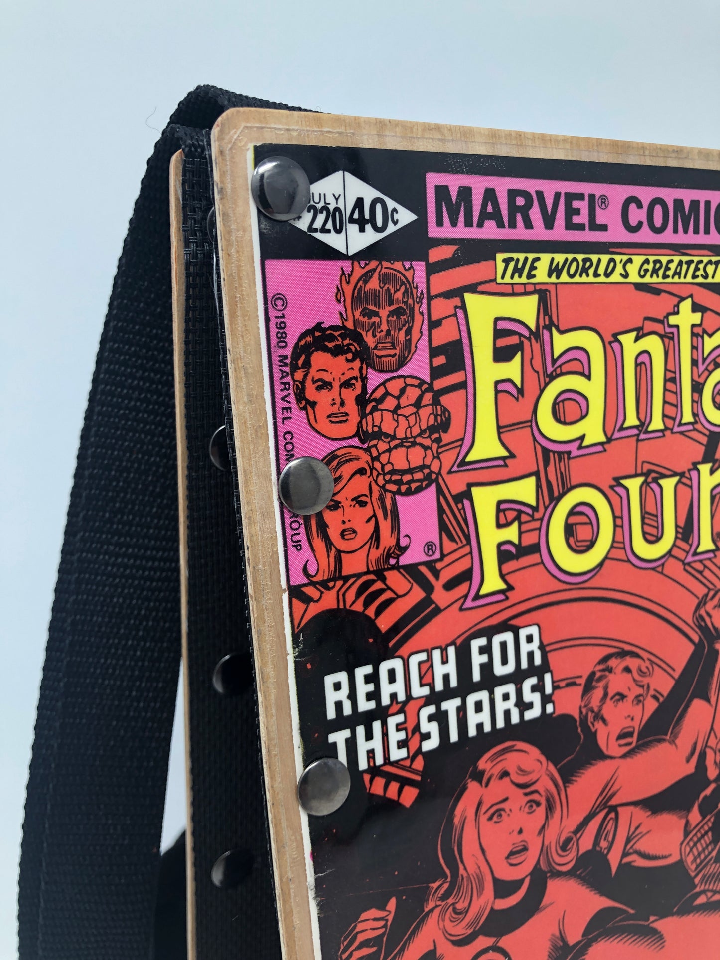 Clearance Corner Vintage Comic Book Purse - Fantastic Four July 1980