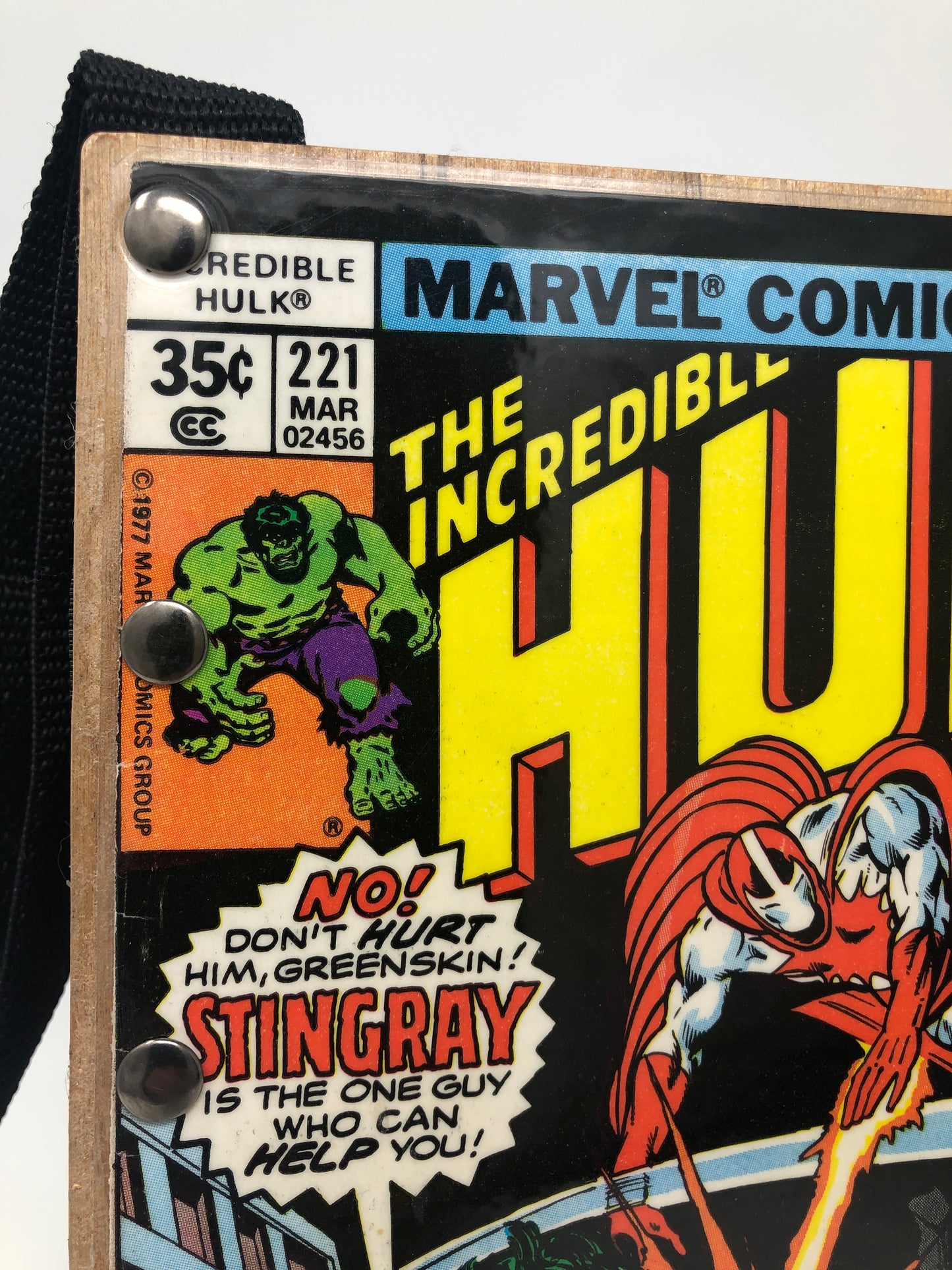 Clearance Corner Vintage Comic Book Purse - The Incredible Hulk March 1977